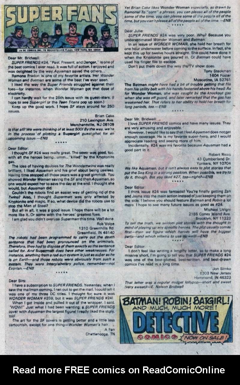 Read online The Super Friends comic -  Issue #29 - 11