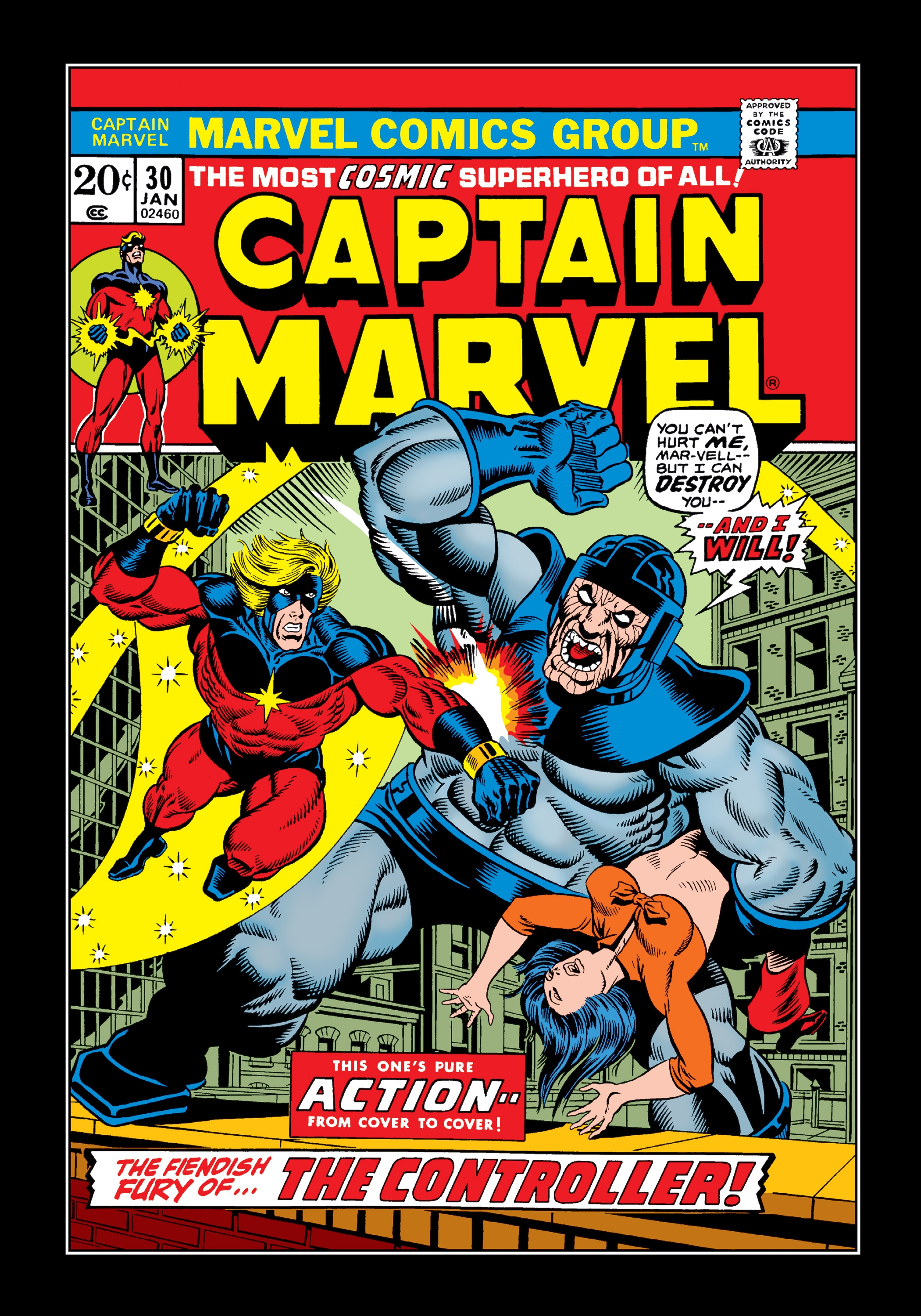 Read online Marvel Masterworks: Captain Marvel comic -  Issue # TPB 3 (Part 2) - 92