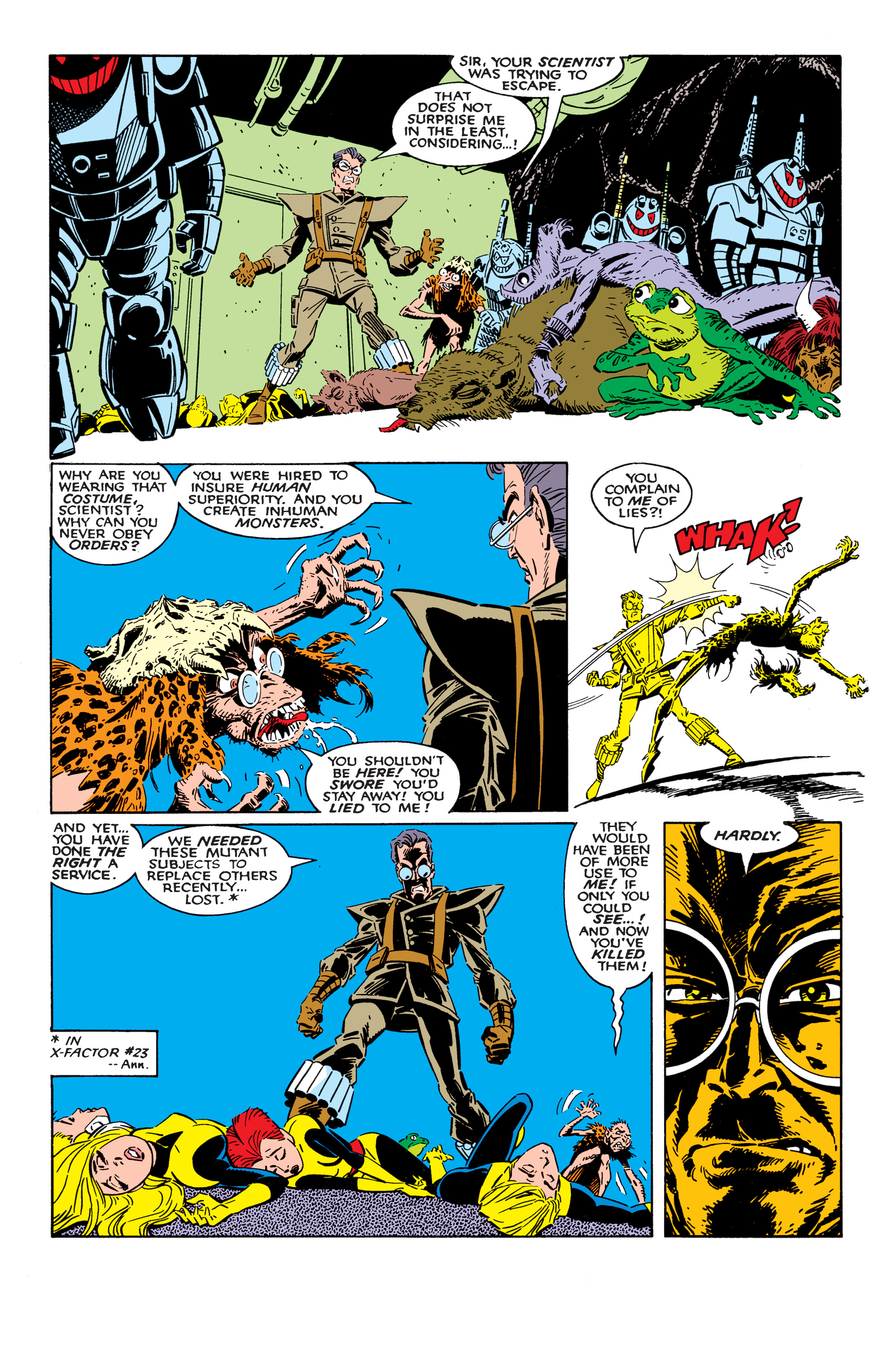 Read online X-Men Milestones: Fall of the Mutants comic -  Issue # TPB (Part 2) - 40