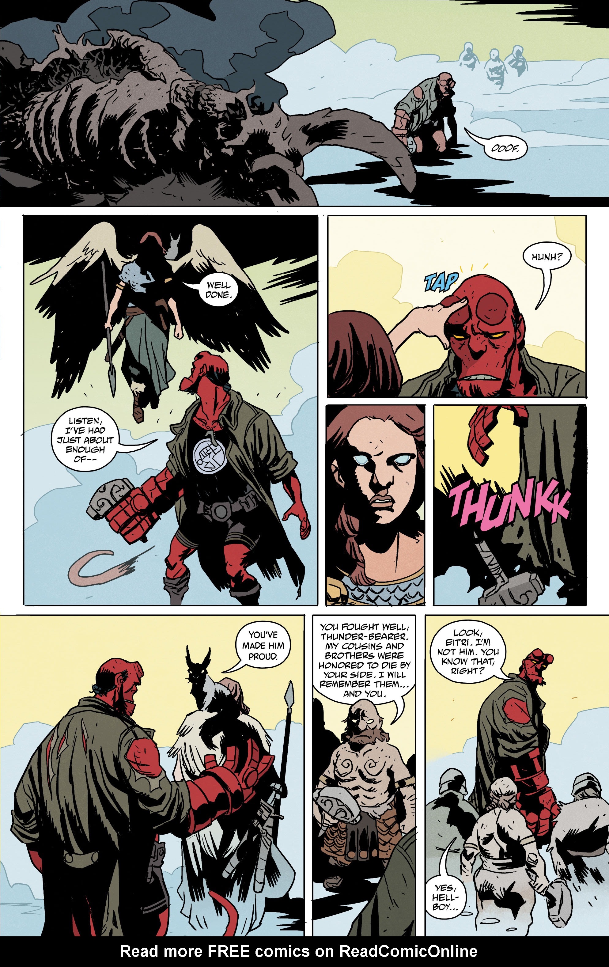 Read online Hellboy: The Bones of Giants comic -  Issue #4 - 21