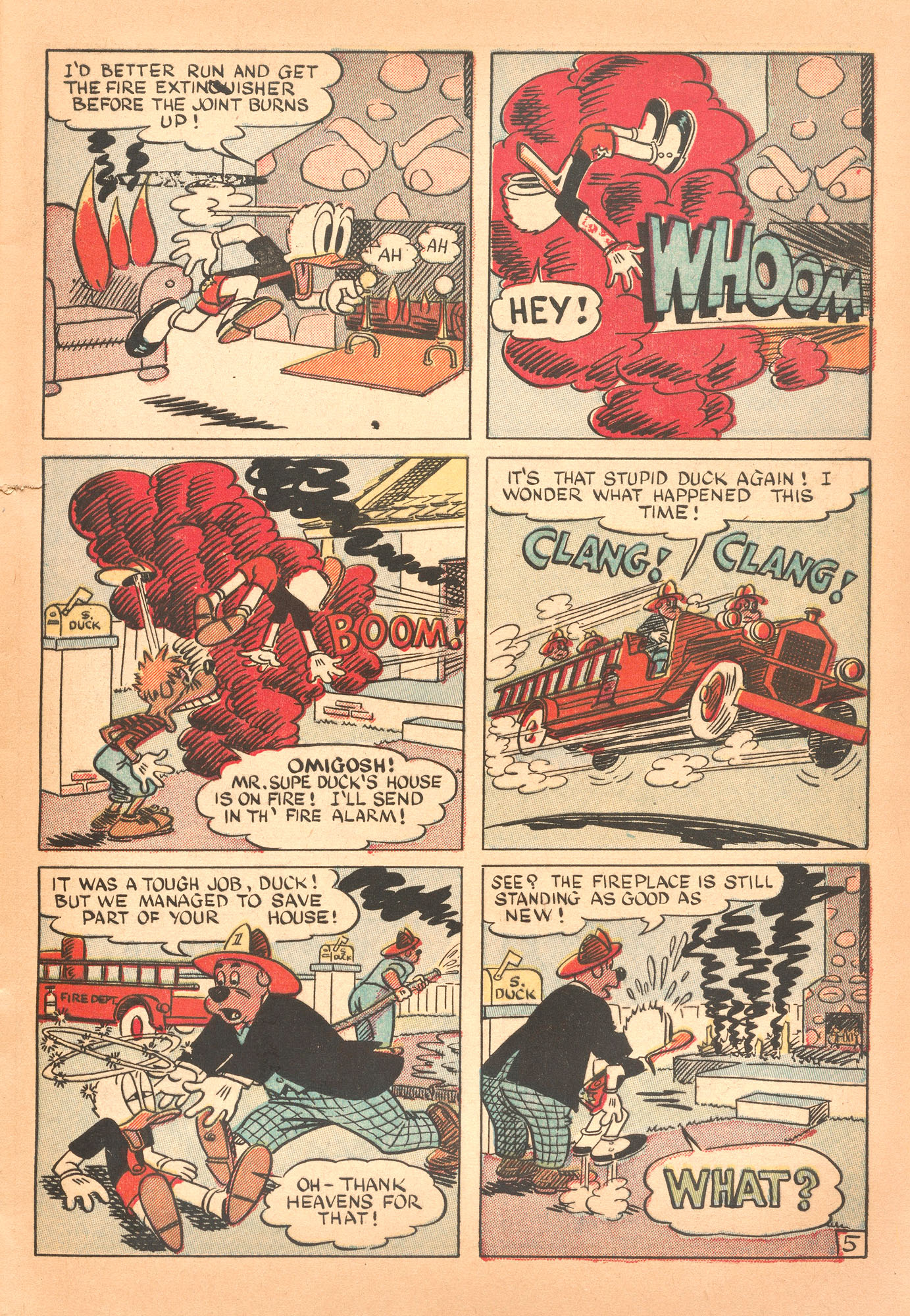 Read online Super Duck Comics comic -  Issue #23 - 7