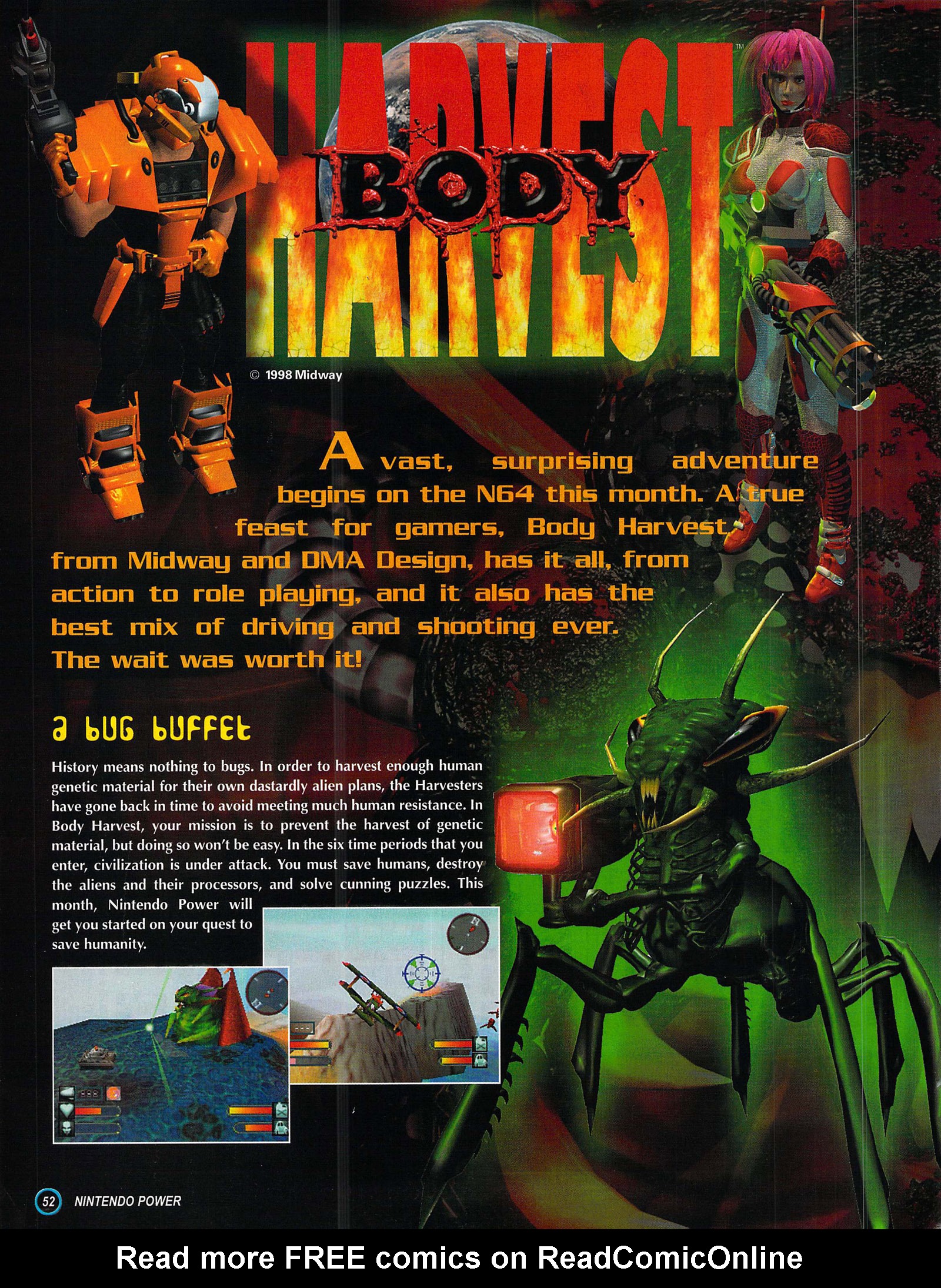 Read online Nintendo Power comic -  Issue #114 - 60