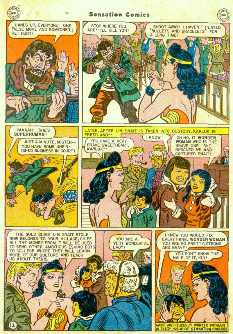 Read online Sensation (Mystery) Comics comic -  Issue #65 - 13