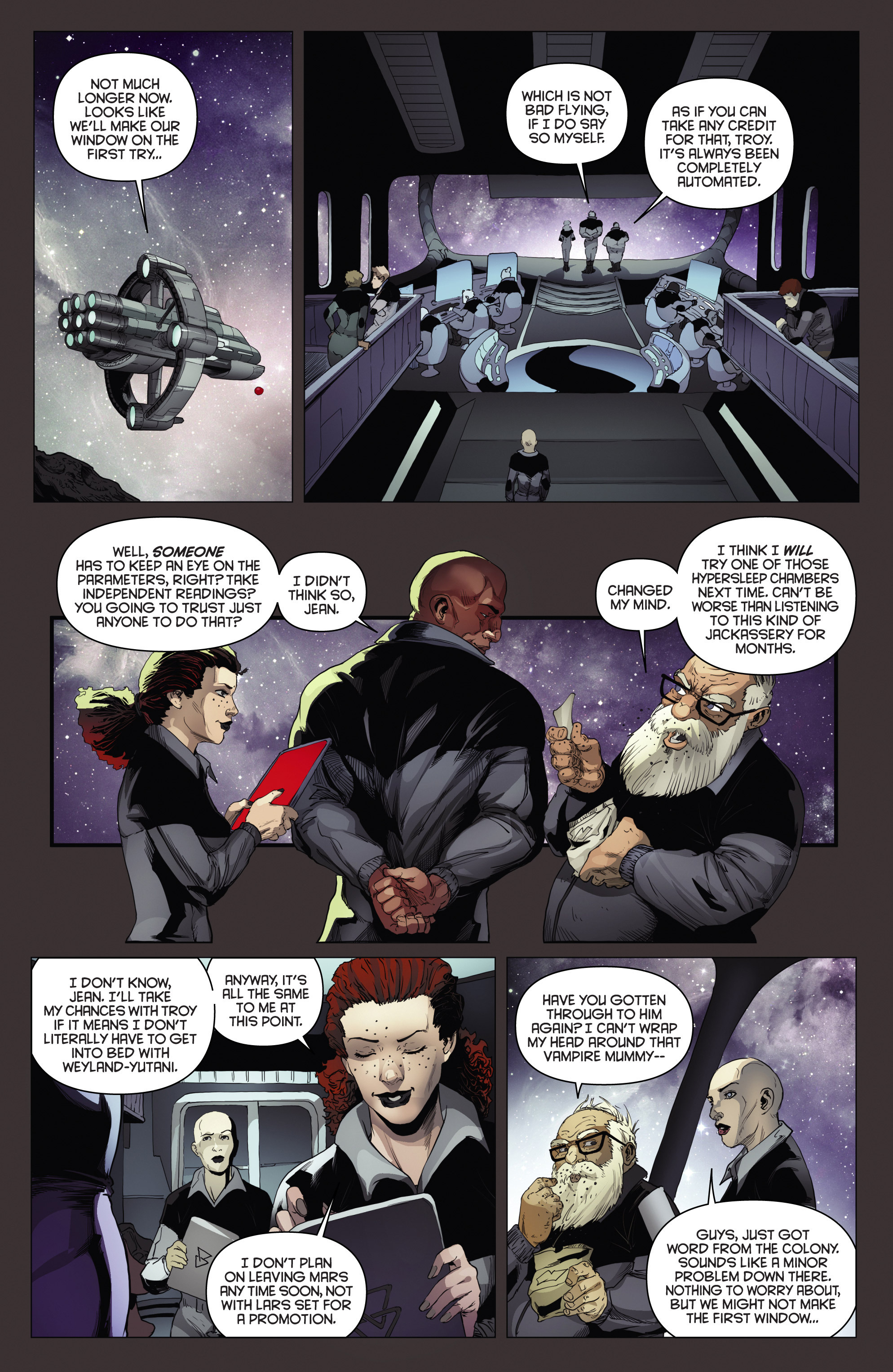 Read online Aliens/Vampirella comic -  Issue #2 - 3