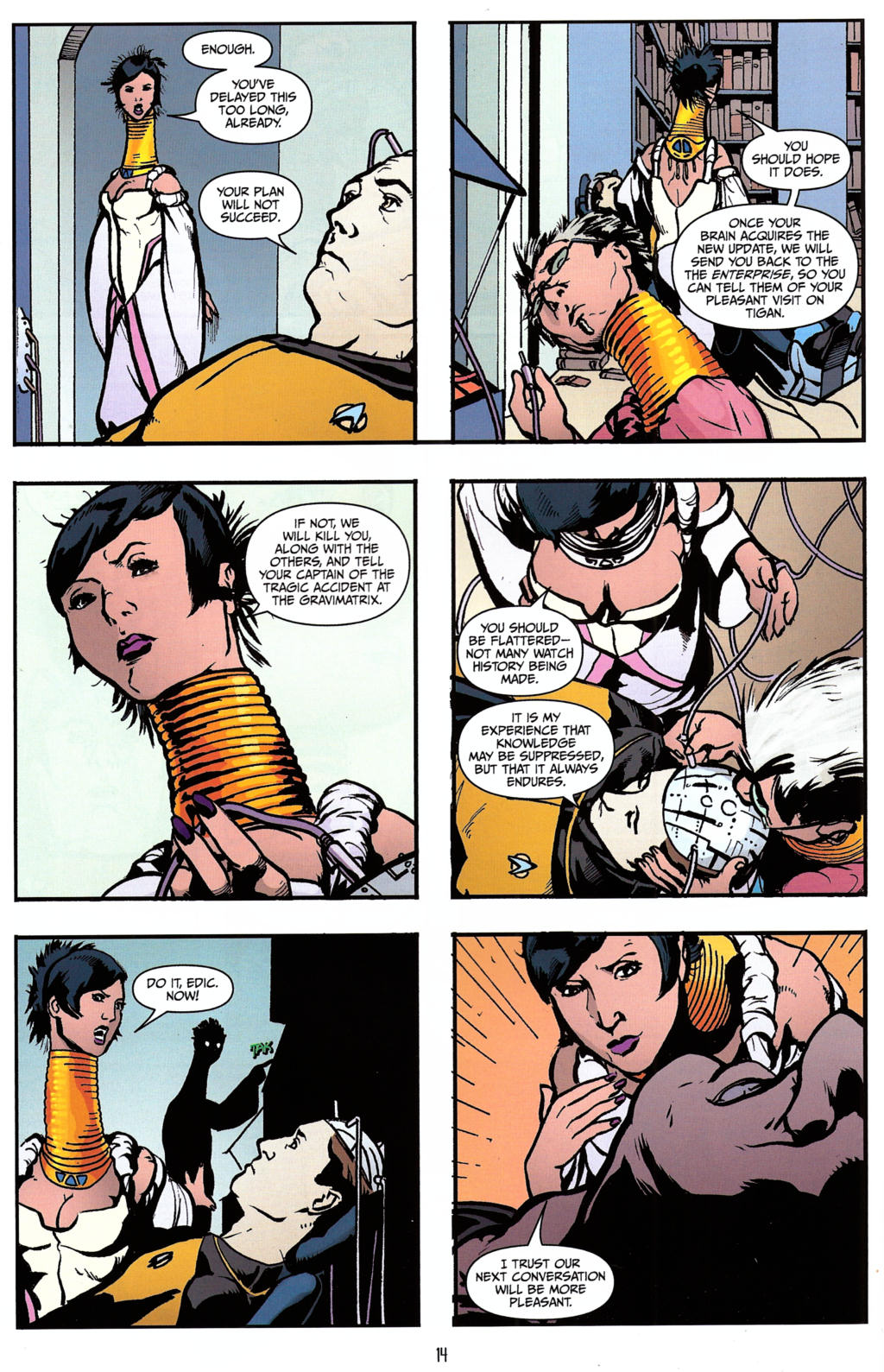 Star Trek: The Next Generation: The Space Between Issue #1 #1 - English 16
