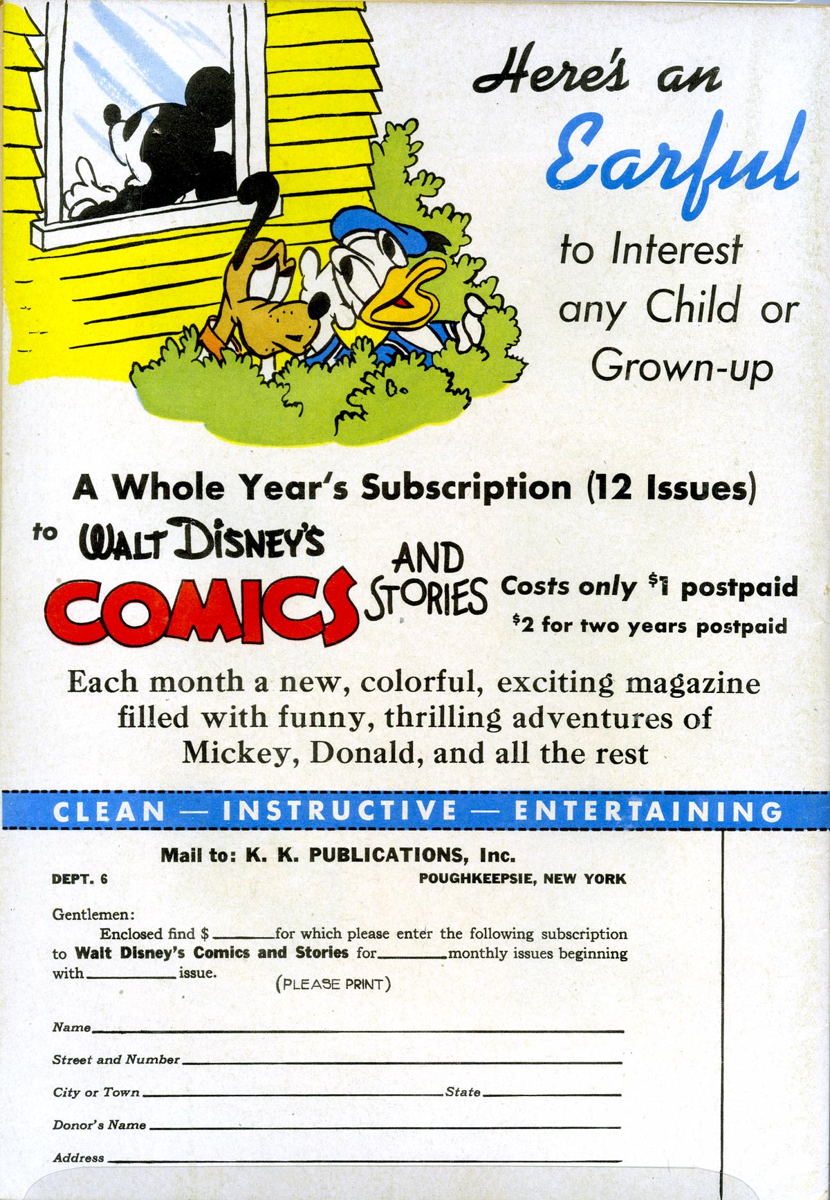 Read online Walt Disney's Comics and Stories comic -  Issue #33 - 68