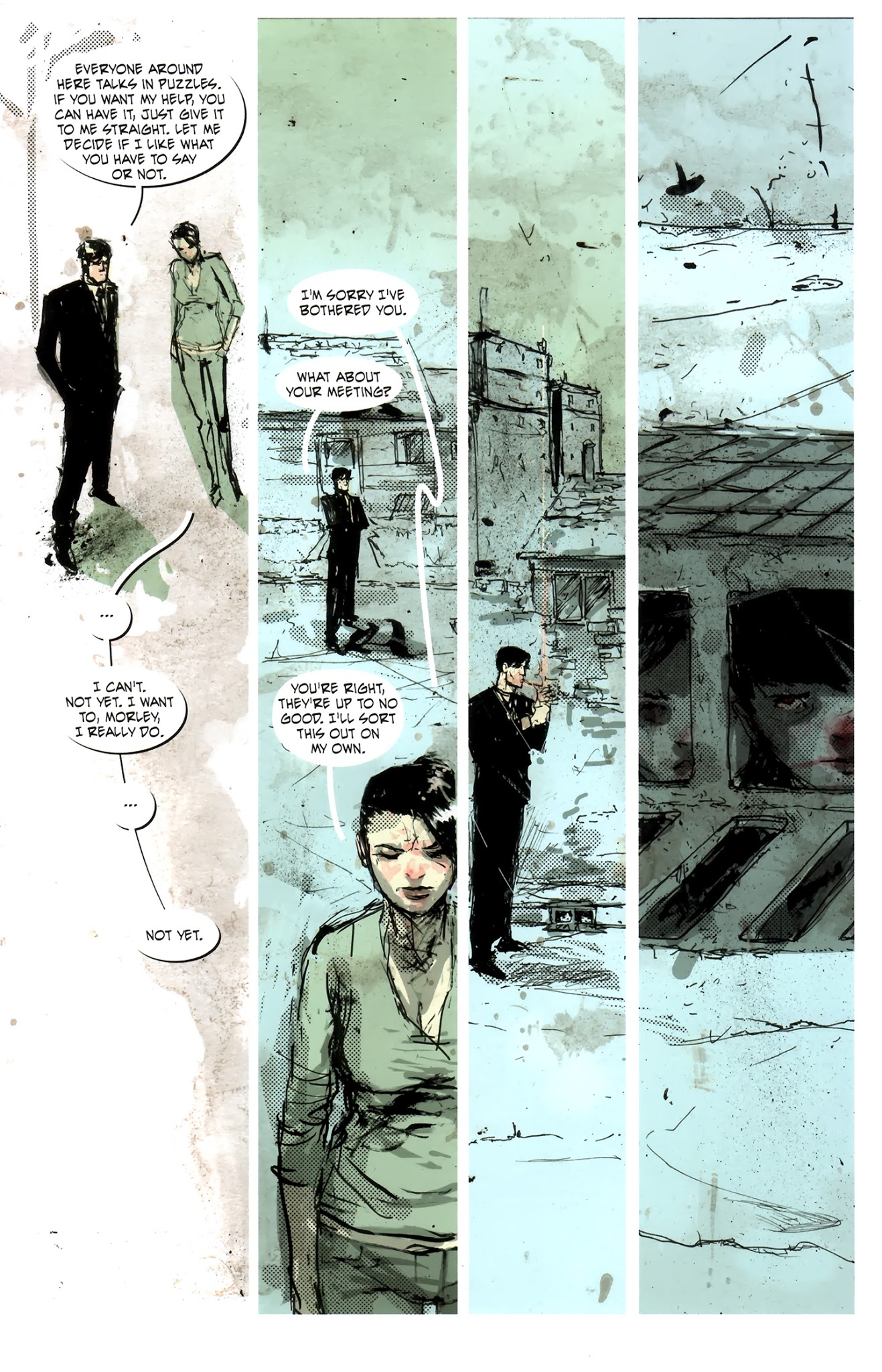 Read online Green Wake comic -  Issue #8 - 12