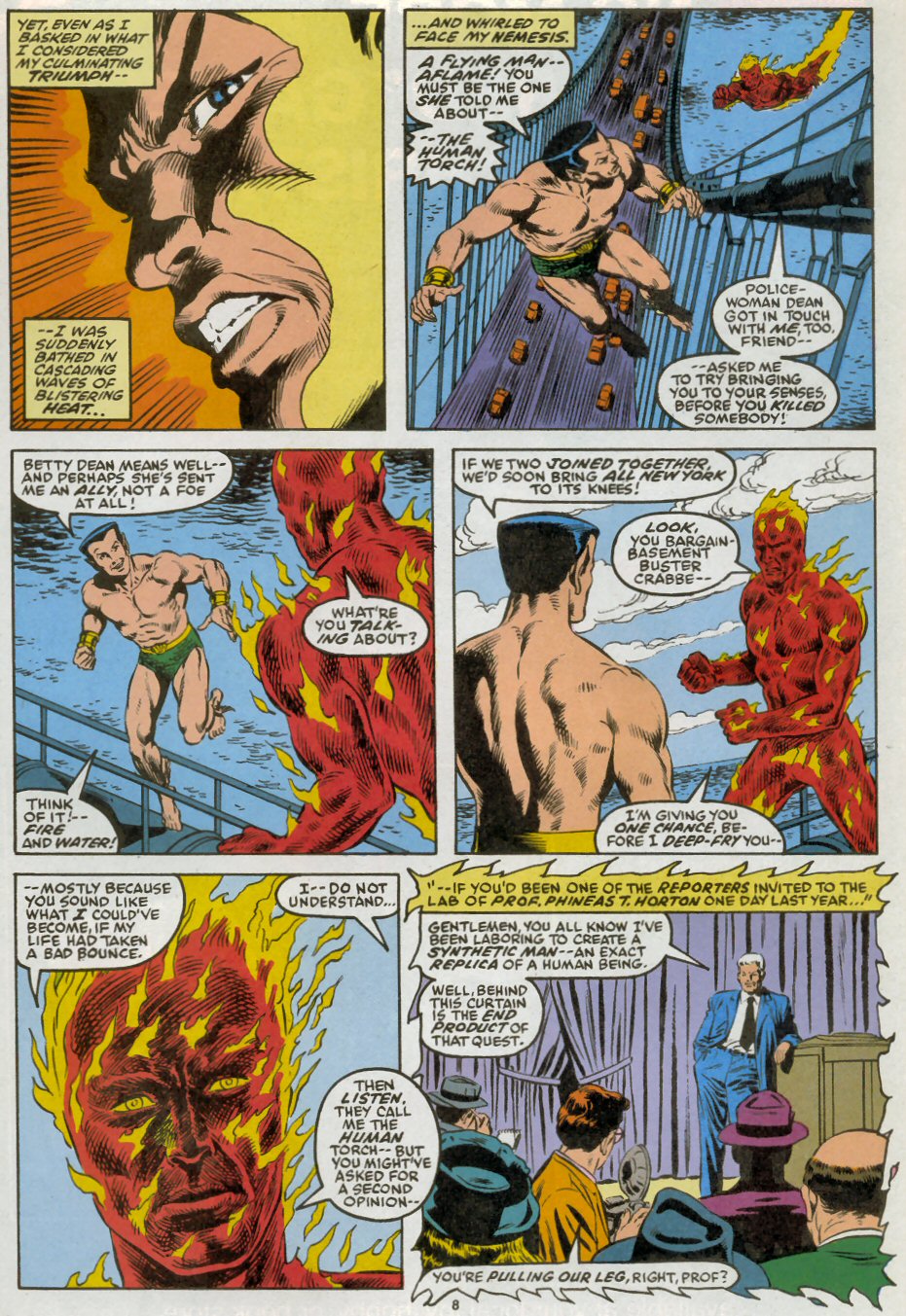 Read online Saga of the Sub-Mariner comic -  Issue #4 - 7