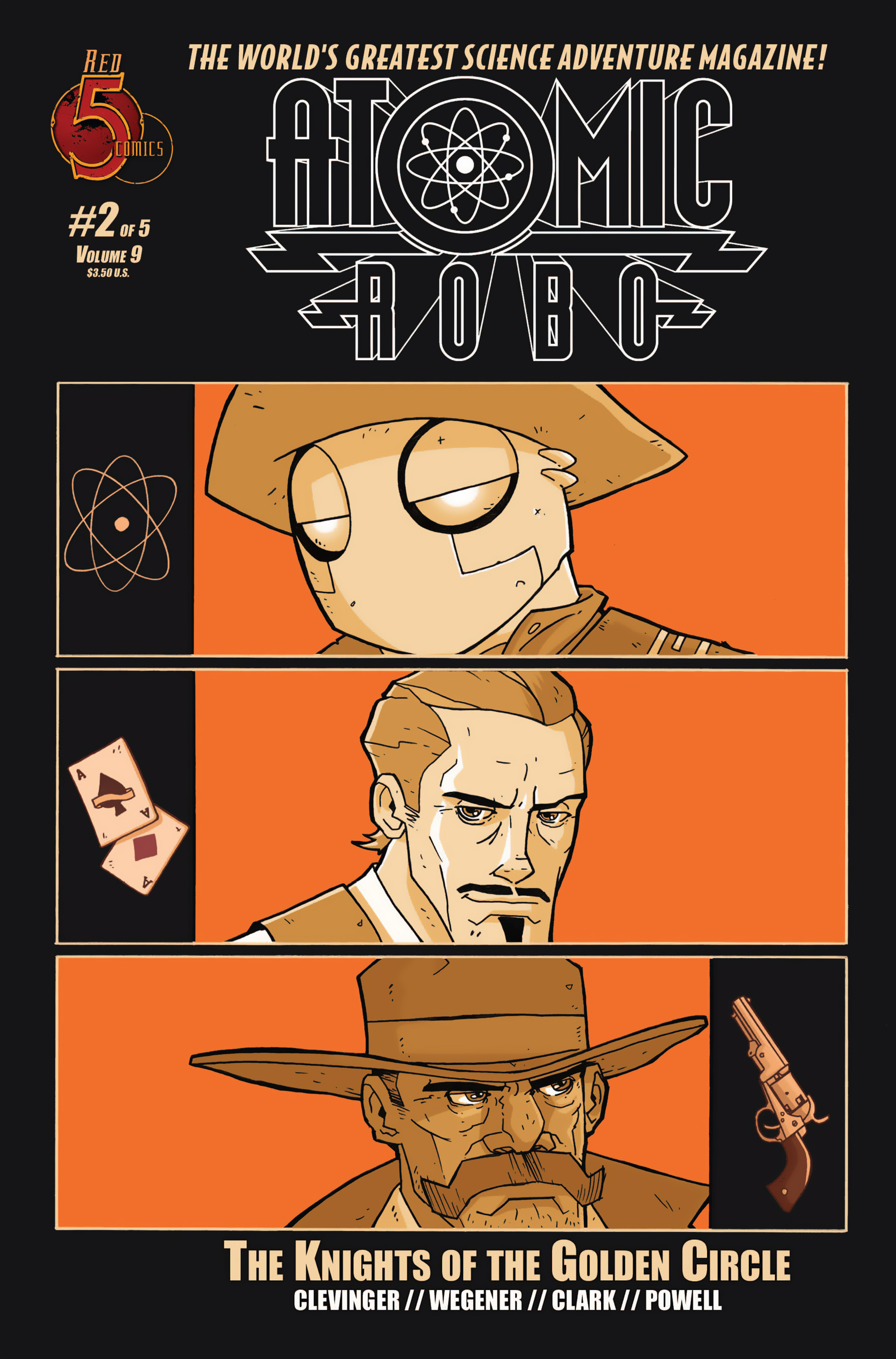 Read online Atomic Robo and the Knights of the Golden Circle comic -  Issue #2 - 1