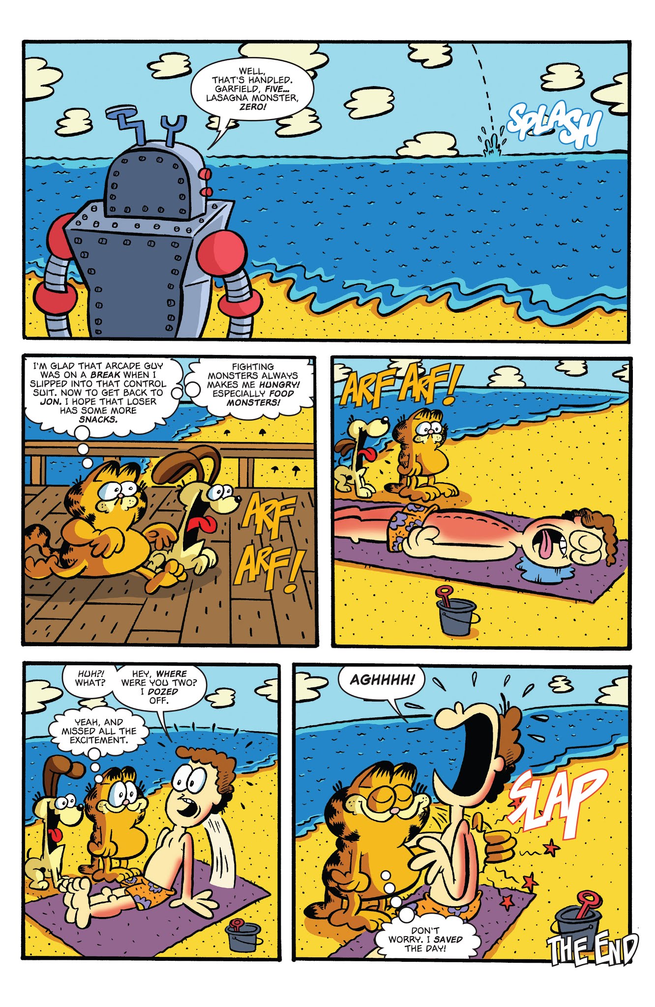 Read online Garfield 2018 Vacation Time Blues comic -  Issue # Full - 41