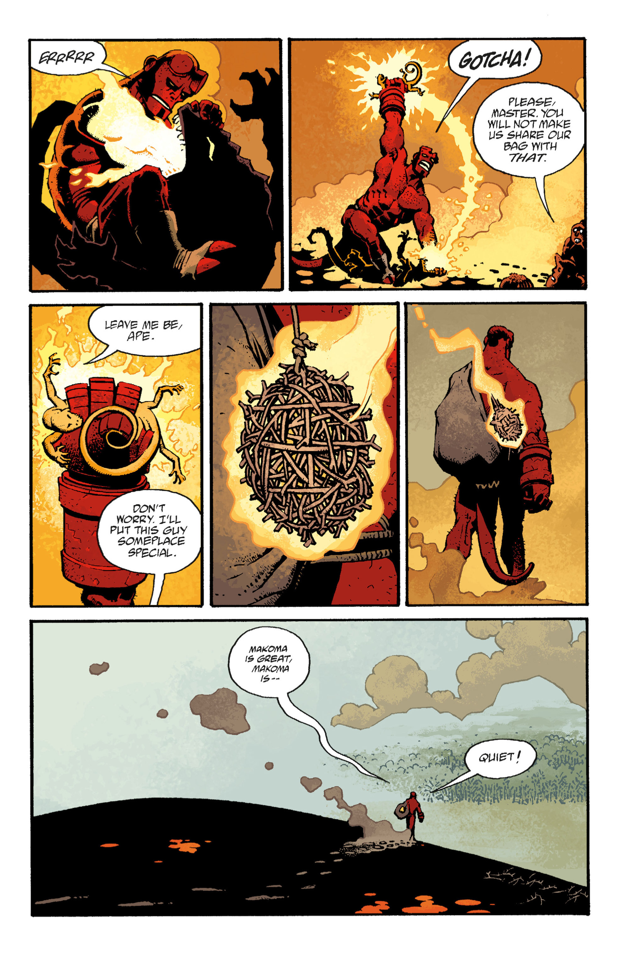 Read online Hellboy comic -  Issue #7 - 108