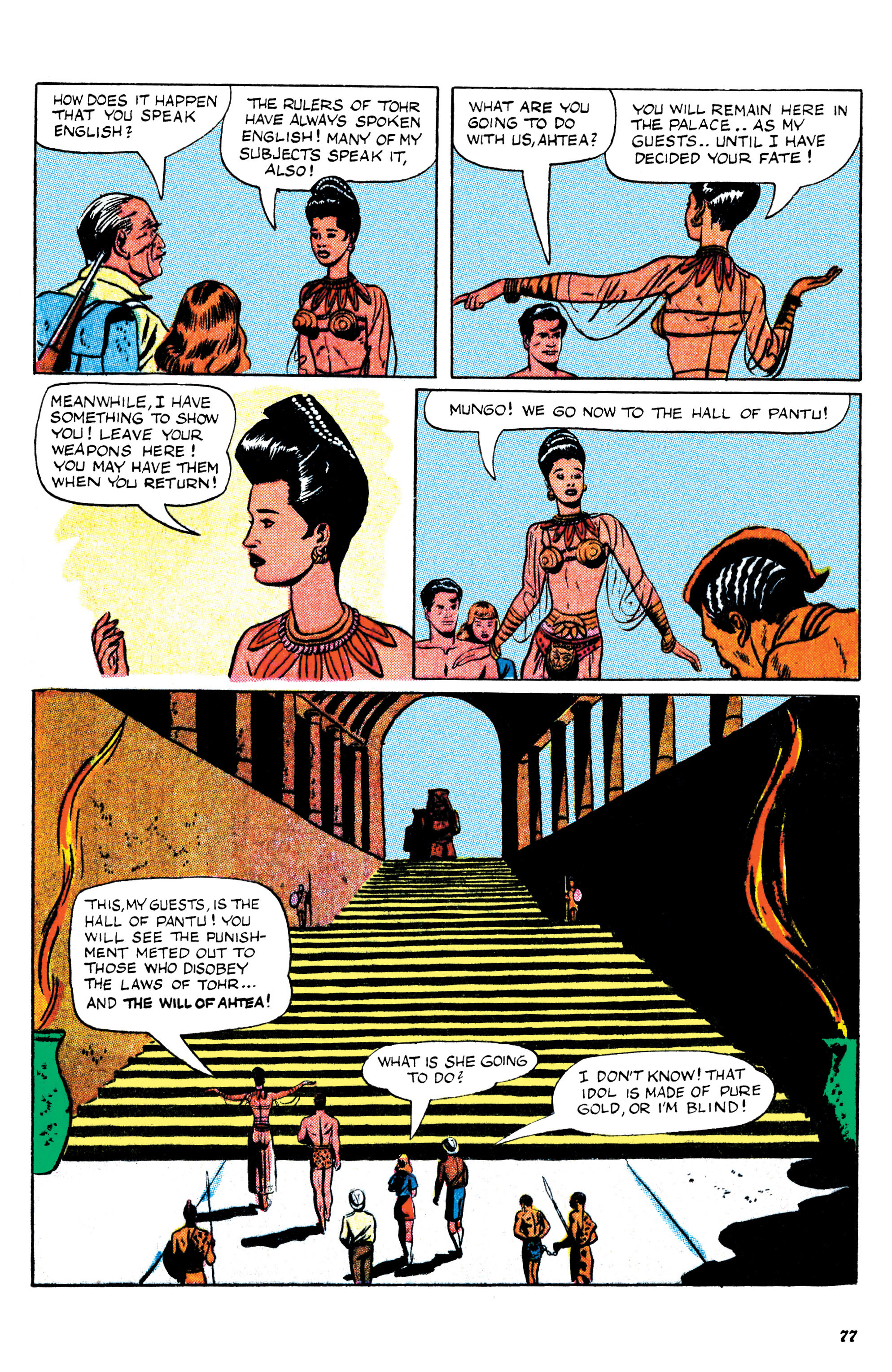 Read online Edgar Rice Burroughs Tarzan: The Jesse Marsh Years Omnibus comic -  Issue # TPB (Part 1) - 78