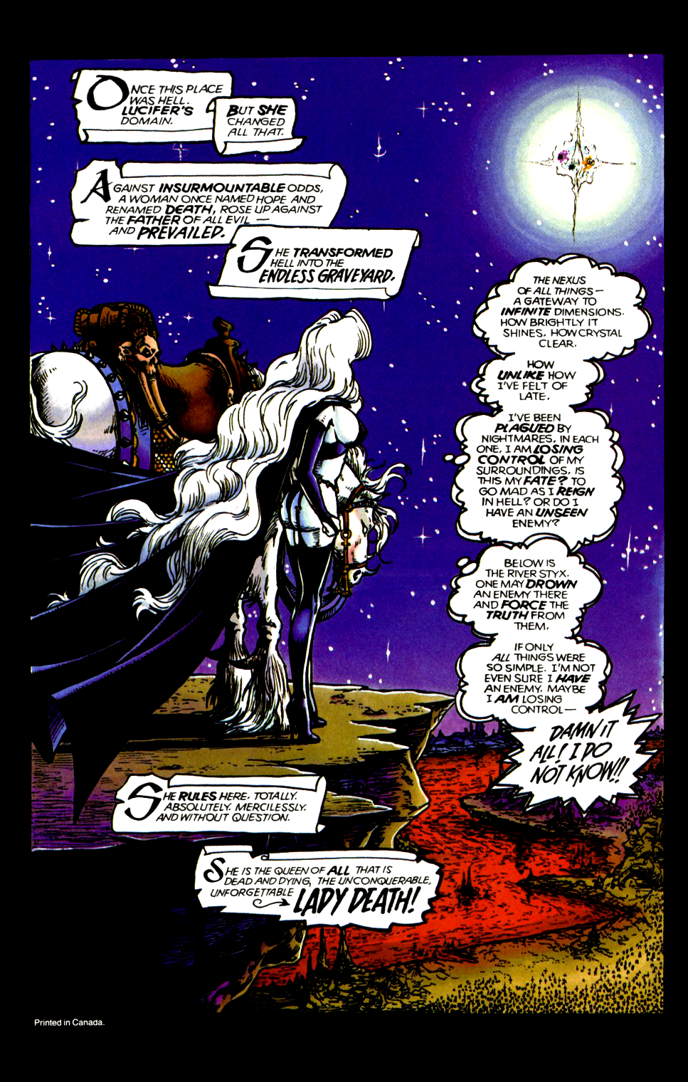 Read online Lady Death II: Between Heaven & Hell comic -  Issue #1 - 2