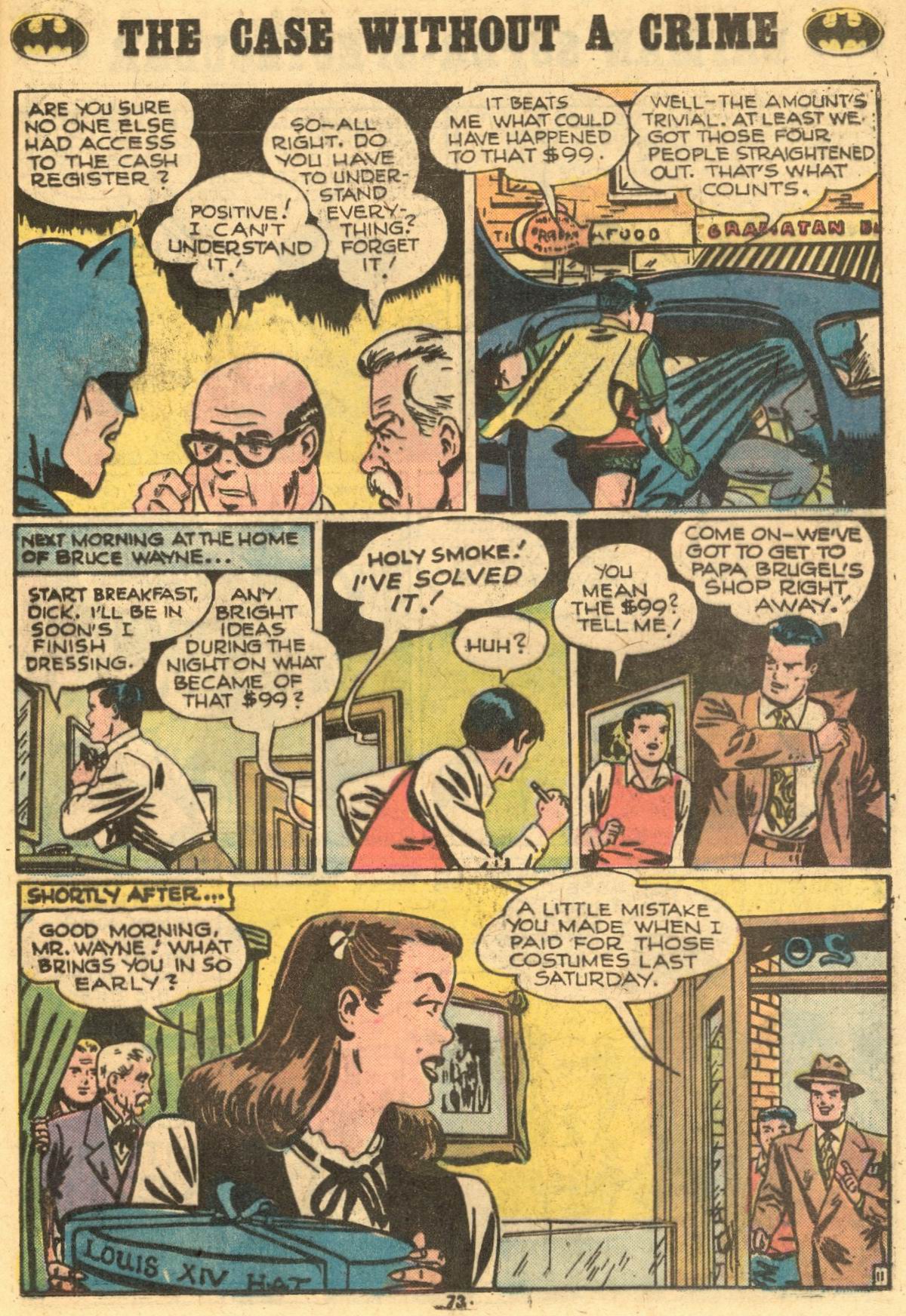Read online Batman (1940) comic -  Issue #260 - 73