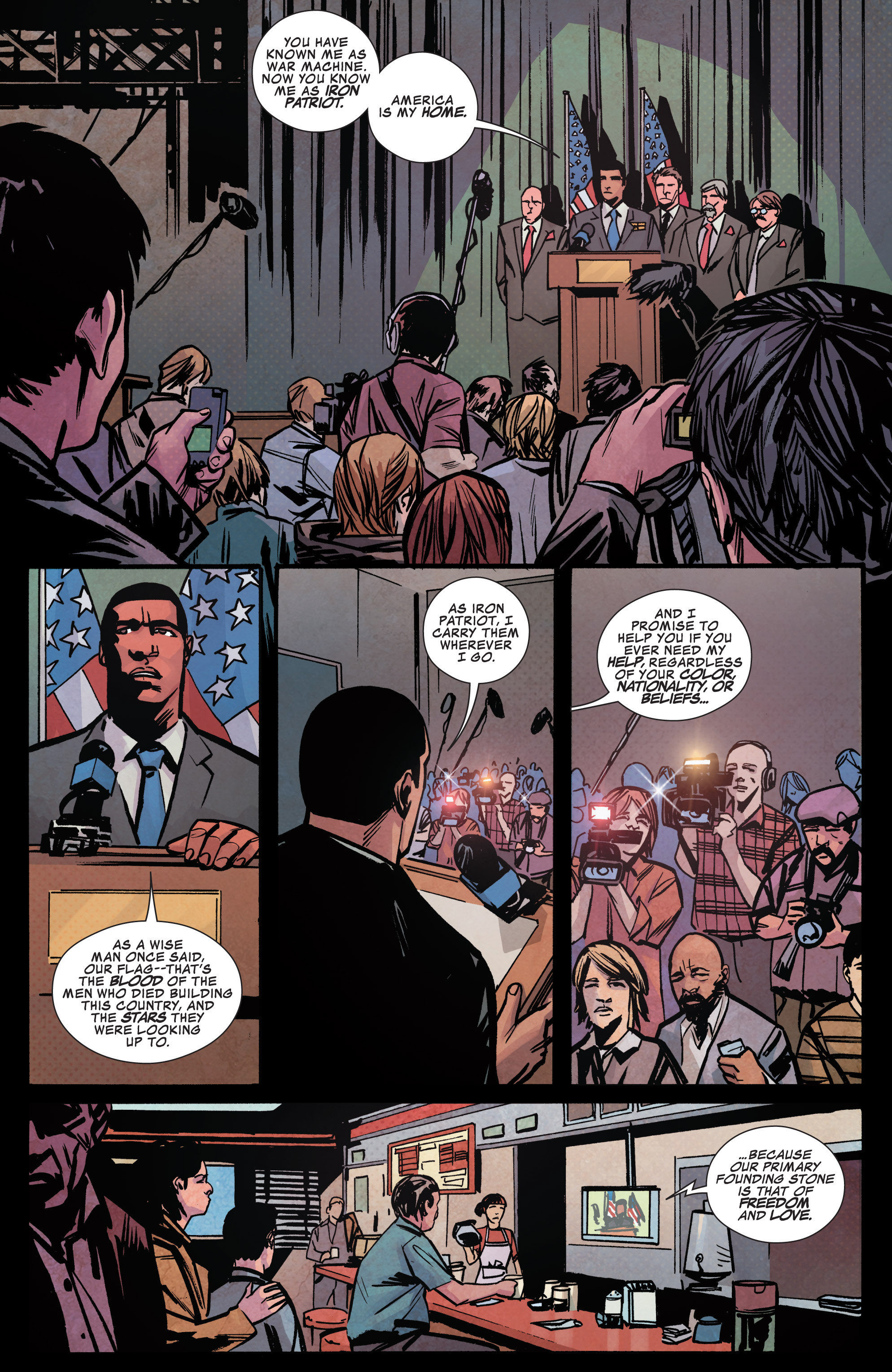Read online Iron Patriot comic -  Issue #1 - 14