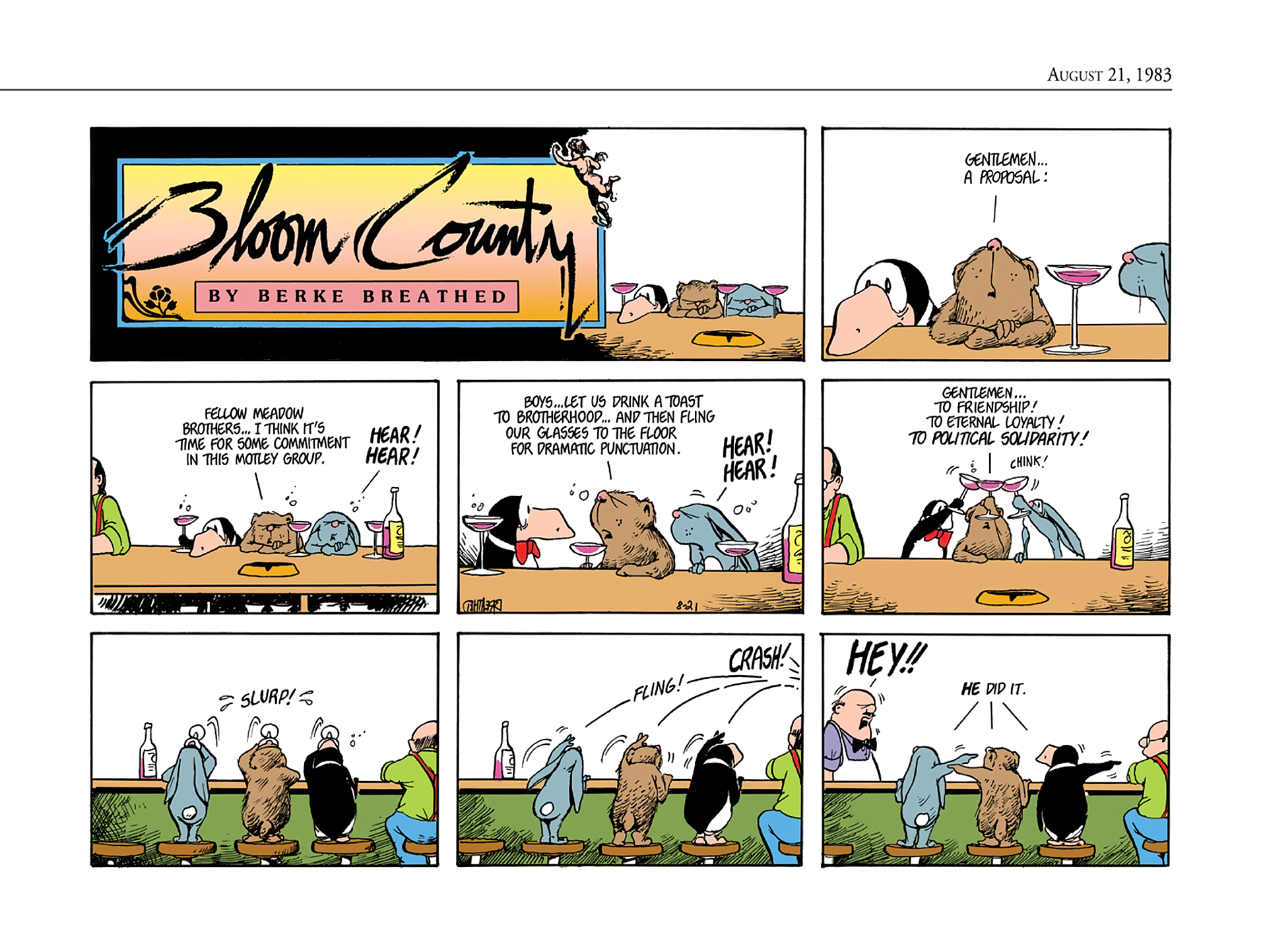 Read online The Bloom County Digital Library comic -  Issue # TPB 3 (Part 3) - 44