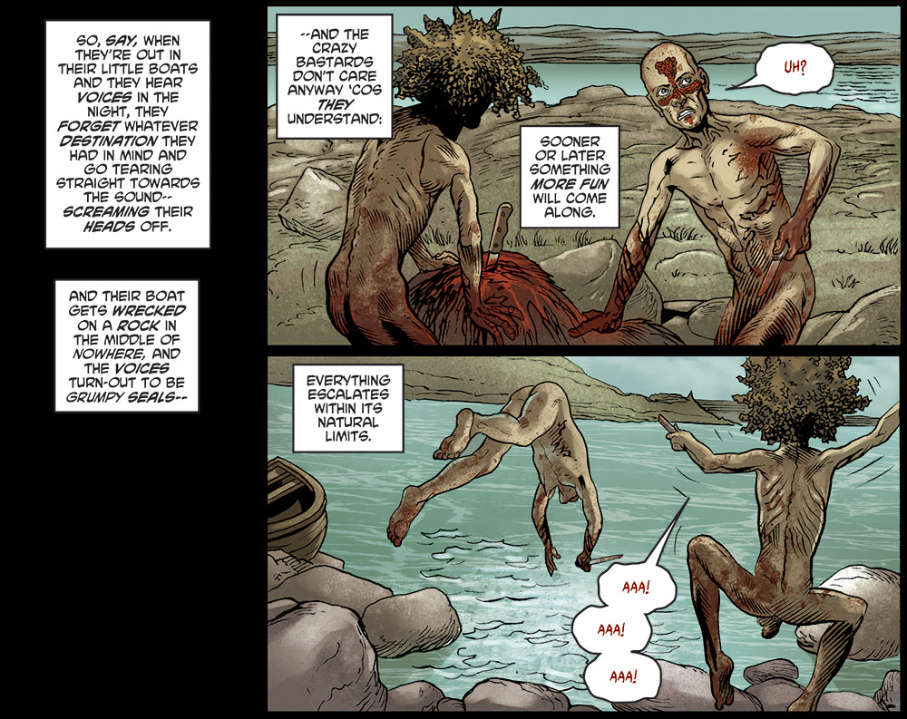 Read online Crossed: Wish You Were Here - Volume 1 comic -  Issue #9 - 5