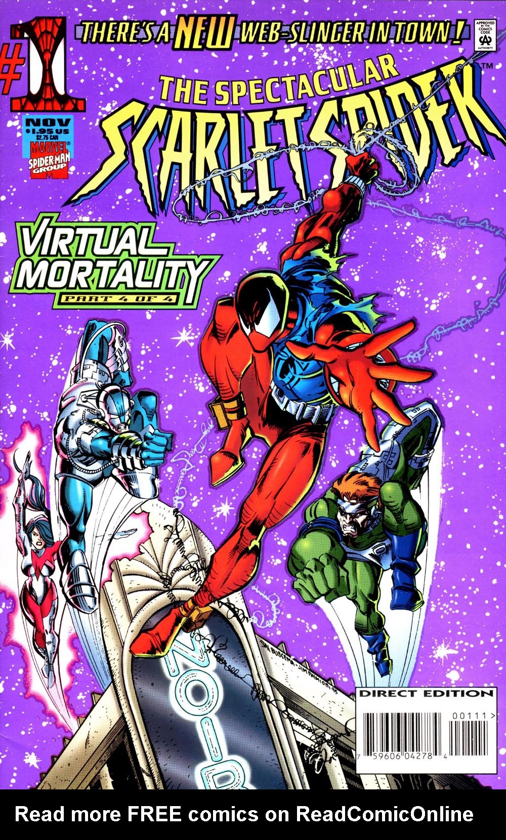 Read online Spectacular Scarlet Spider comic -  Issue #1 - 1
