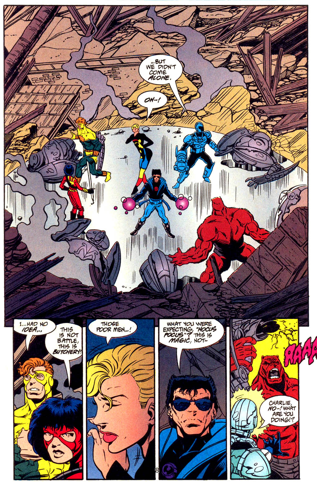 Read online Outsiders (1993) comic -  Issue #3 - 8