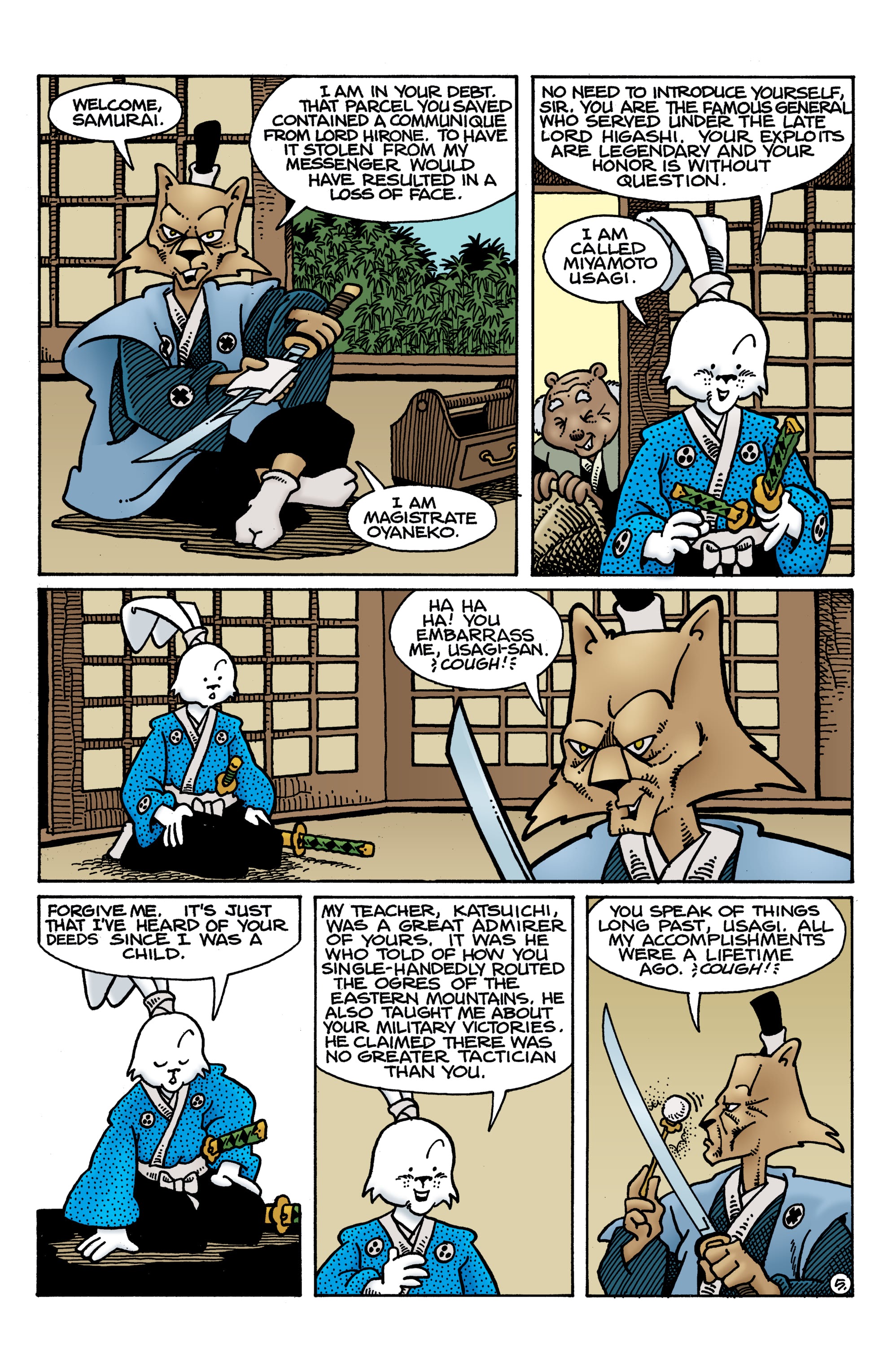 Read online Usagi Yojimbo: Lone Goat and Kid comic -  Issue #5 - 7