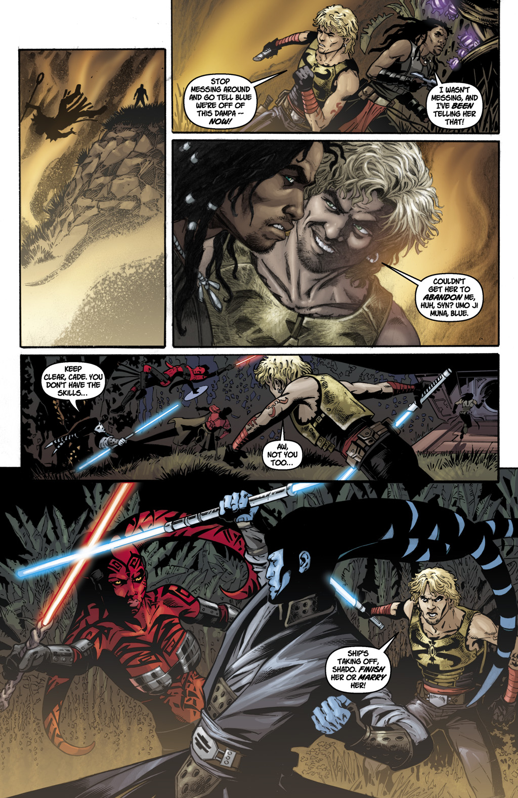 Read online Star Wars: Legacy (2006) comic -  Issue #7 - 12