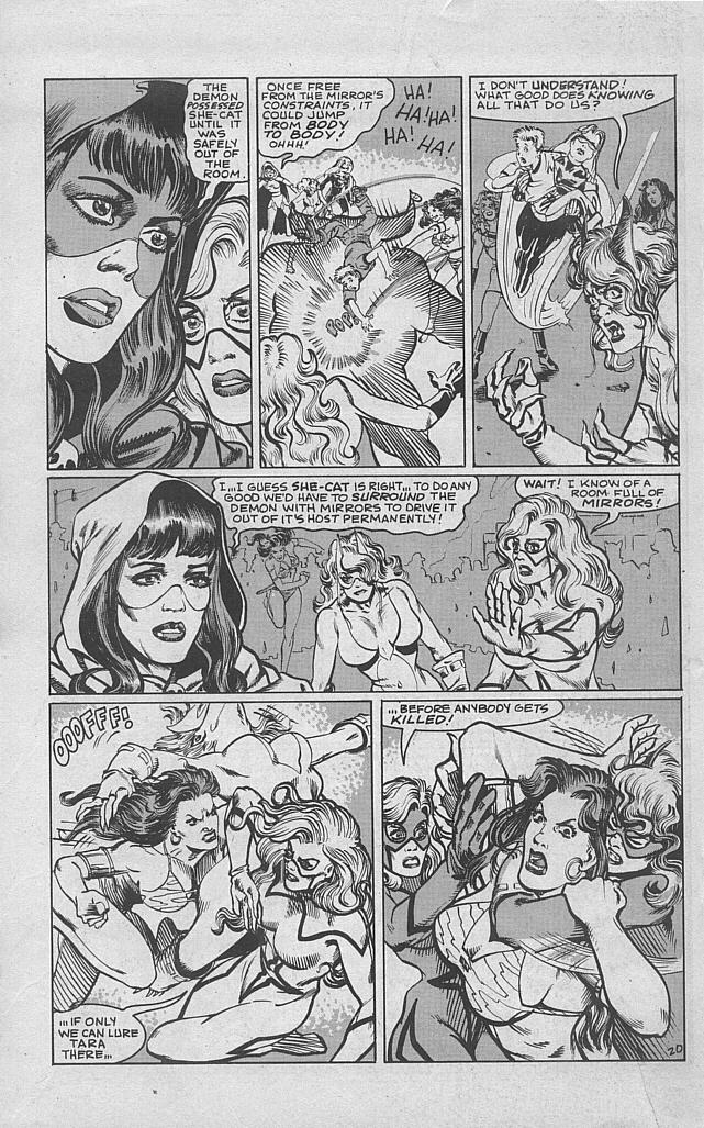 Read online Femforce Night of the Demon comic -  Issue # Full - 22