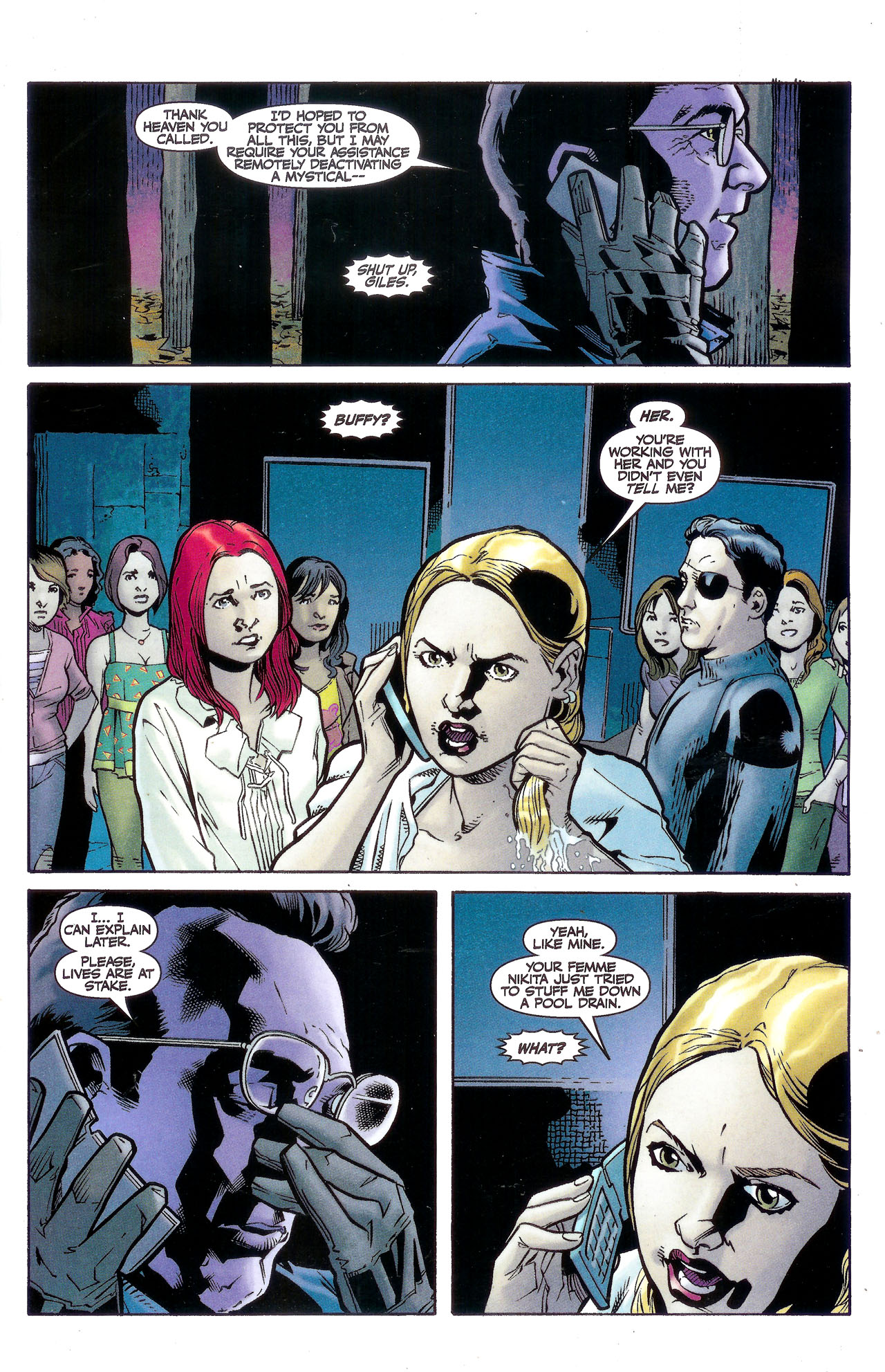 Read online Buffy the Vampire Slayer Season Eight comic -  Issue #9 - 12