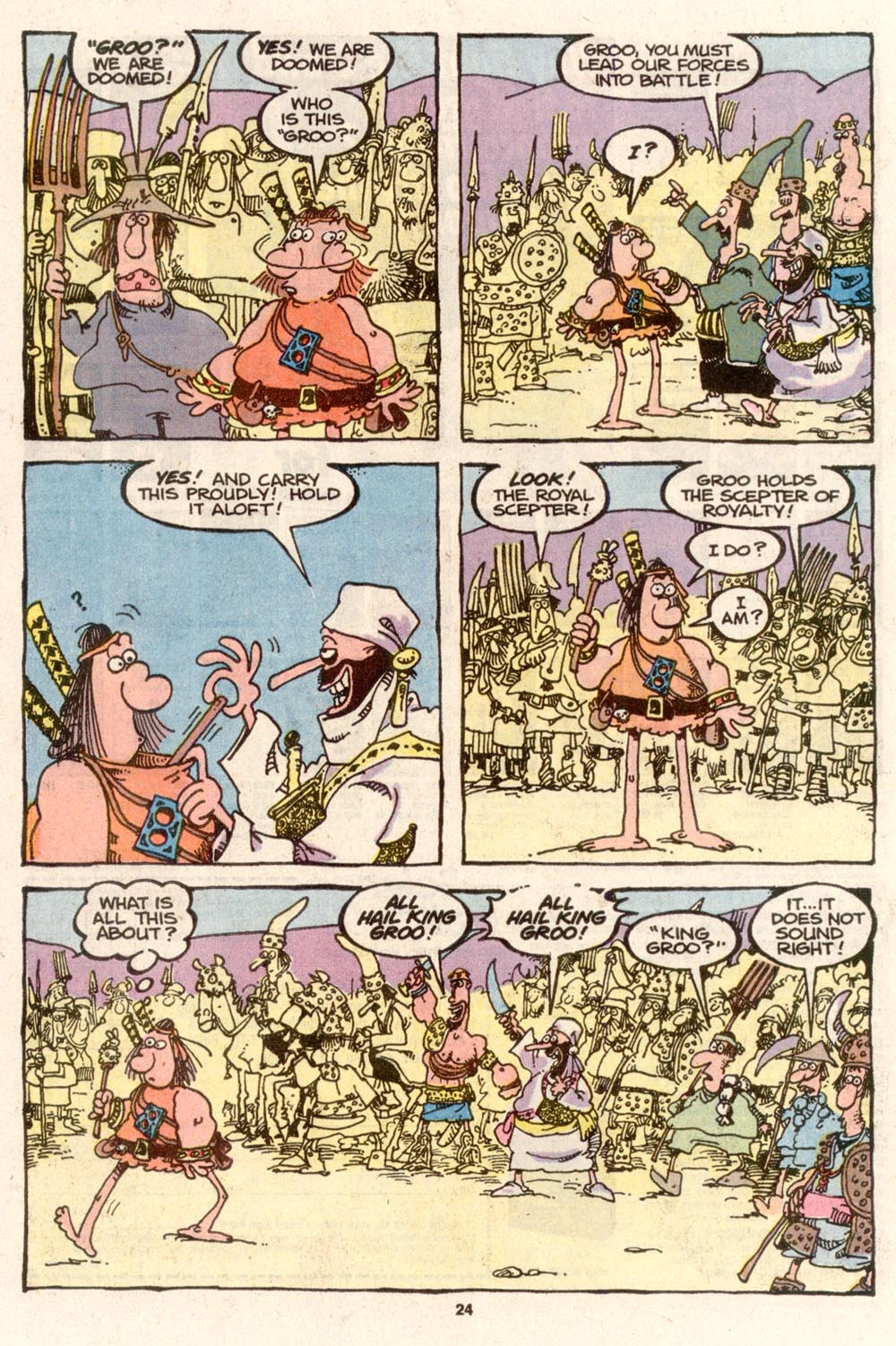 Read online Sergio Aragonés Groo the Wanderer comic -  Issue #74 - 18