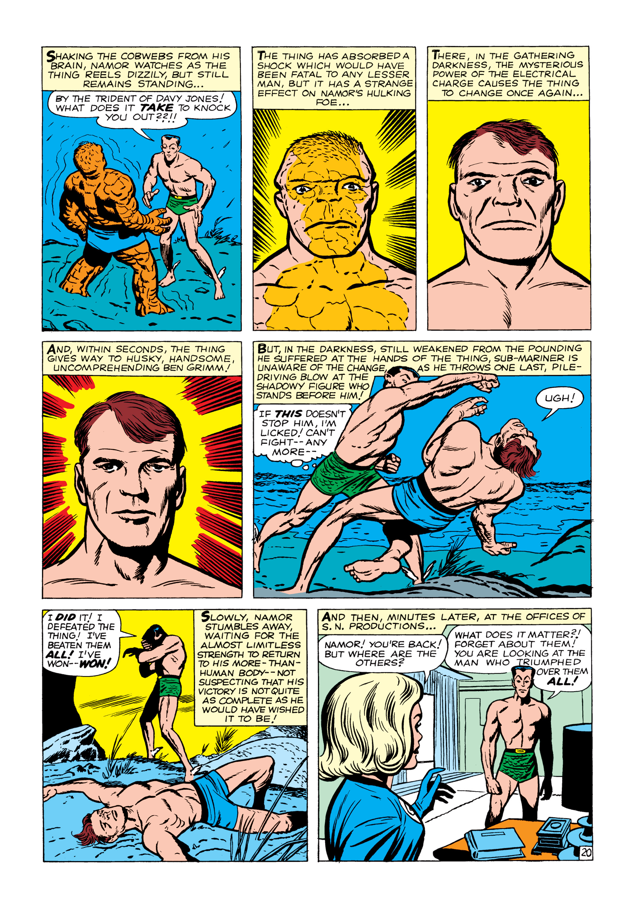 Read online Marvel Masterworks: The Fantastic Four comic -  Issue # TPB 1 (Part 3) - 27