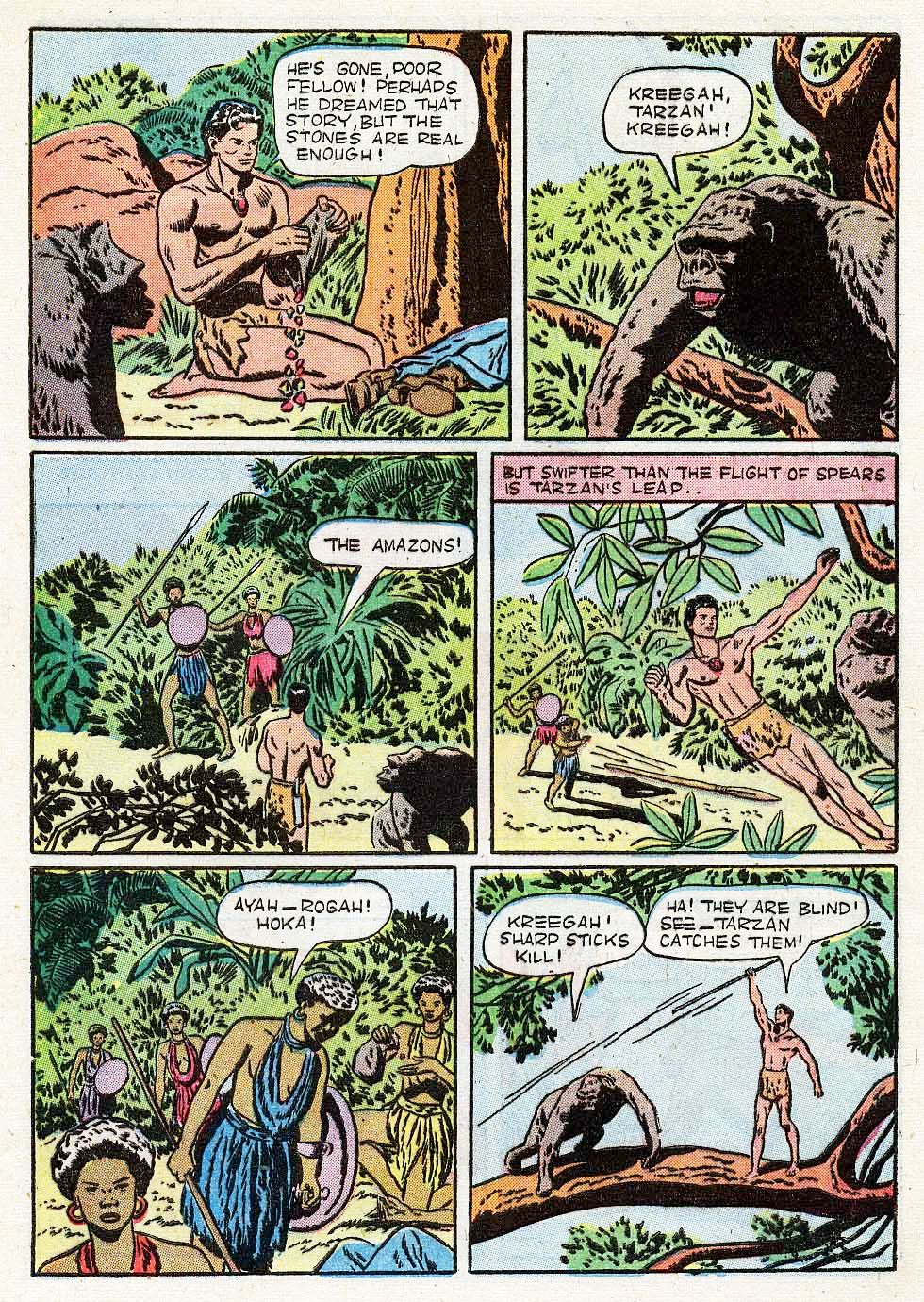 Read online Tarzan (1948) comic -  Issue #18 - 5