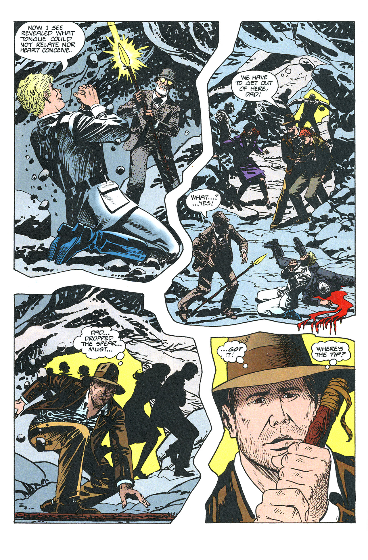 Read online Indiana Jones and the Spear of Destiny comic -  Issue #4 - 21