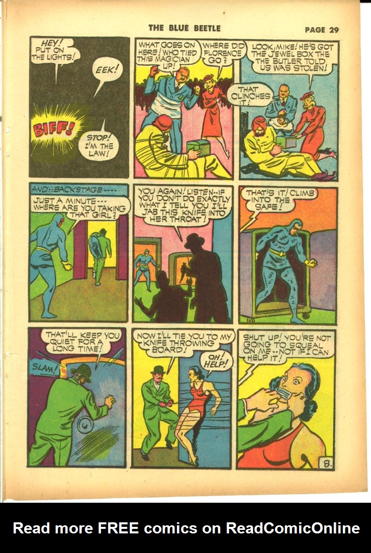 Read online The Blue Beetle comic -  Issue #9 - 31