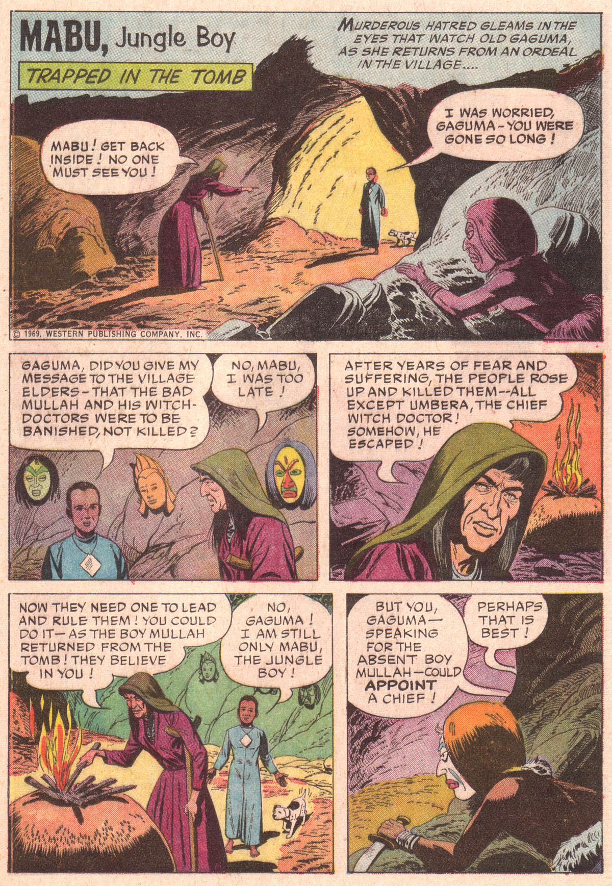 Read online Korak, Son of Tarzan (1964) comic -  Issue #29 - 21
