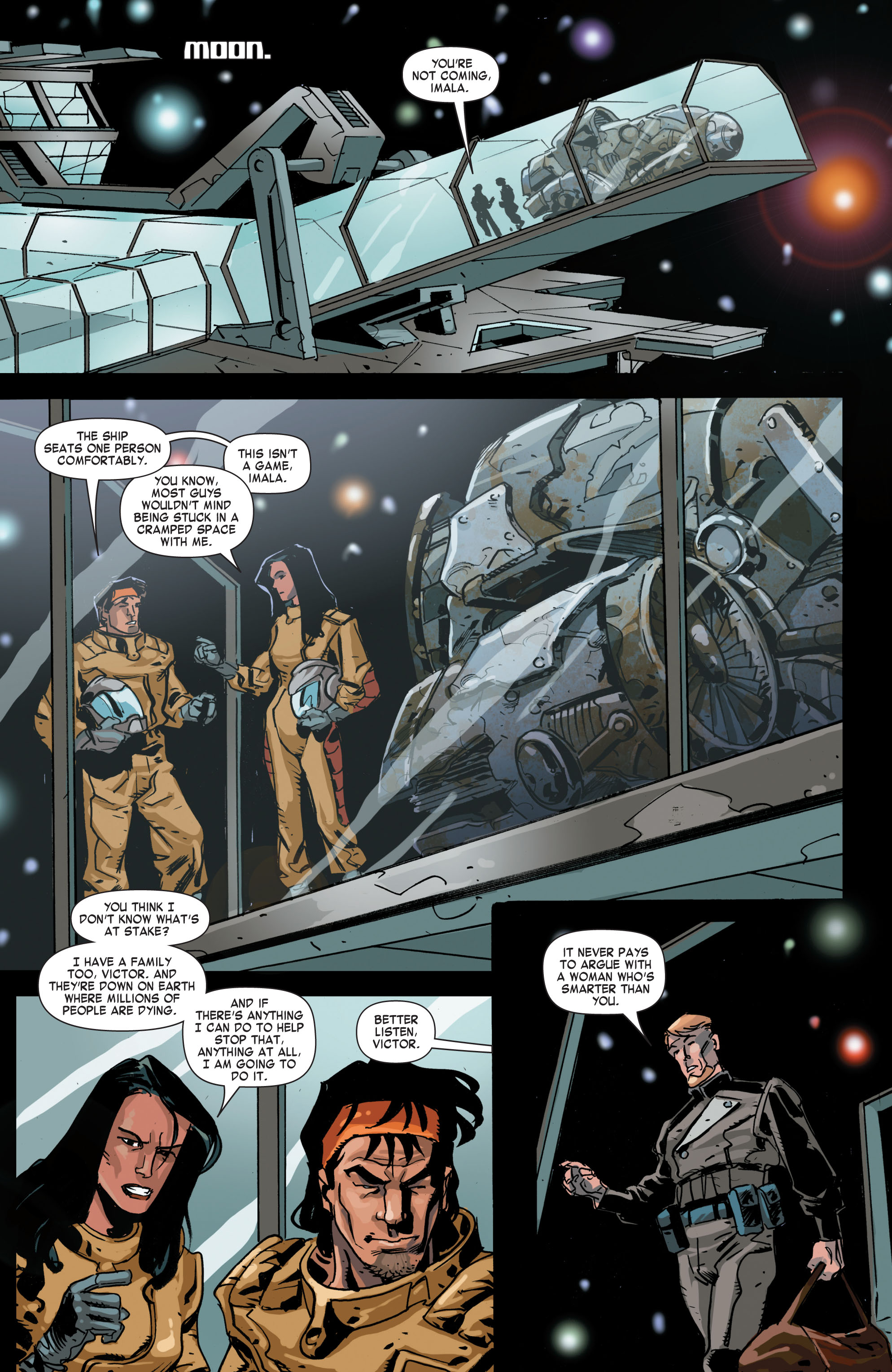 Read online Formic Wars: Burning Earth comic -  Issue #7 - 18