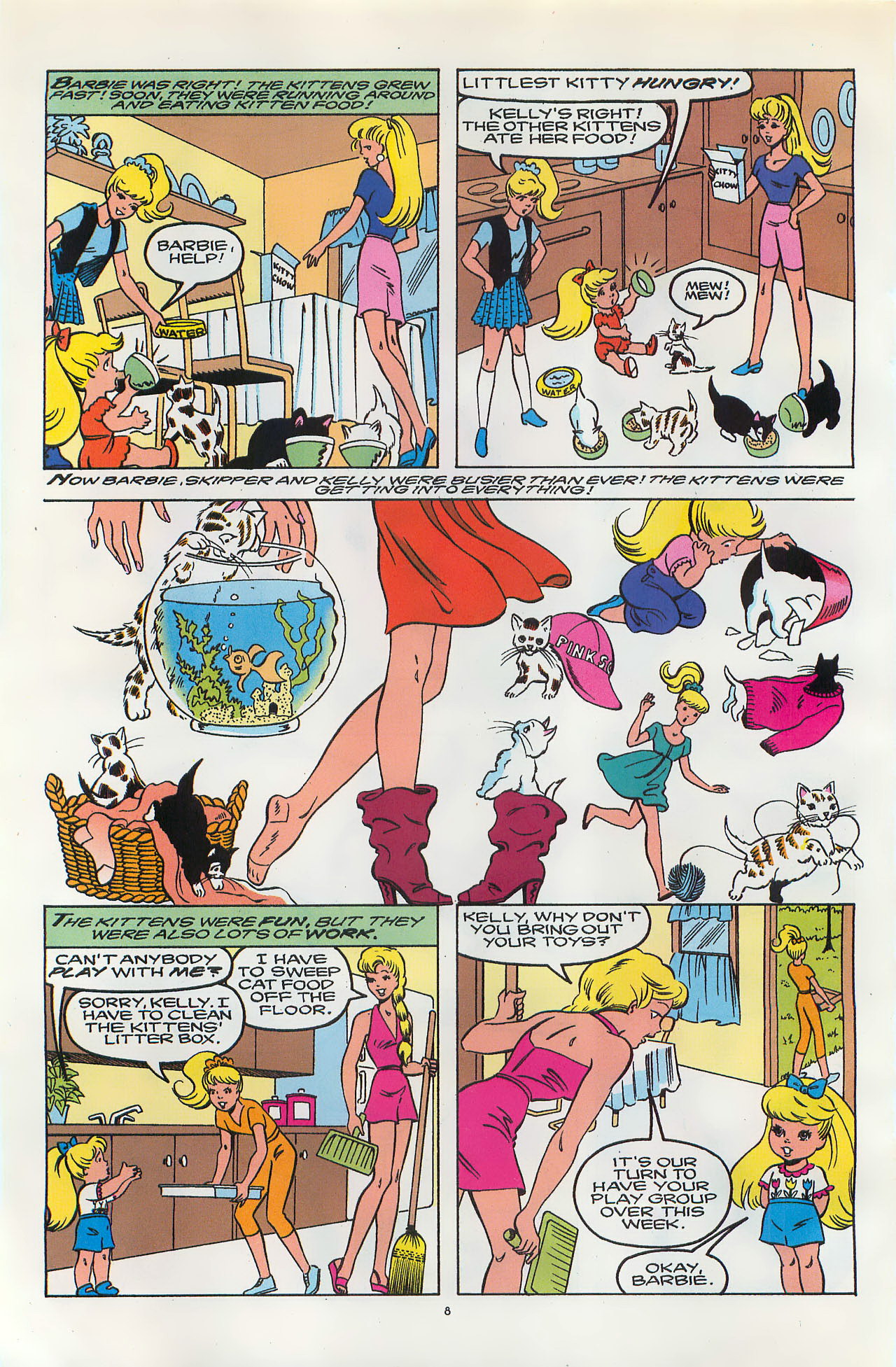 Read online Barbie and Baby Sister Kelly comic -  Issue # Full - 10