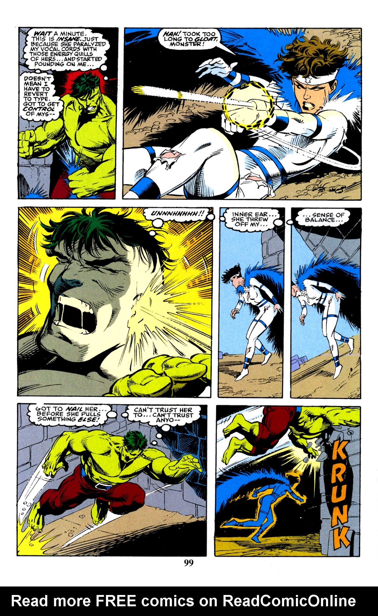 Read online Hulk Visionaries: Peter David comic -  Issue # TPB 7 - 98