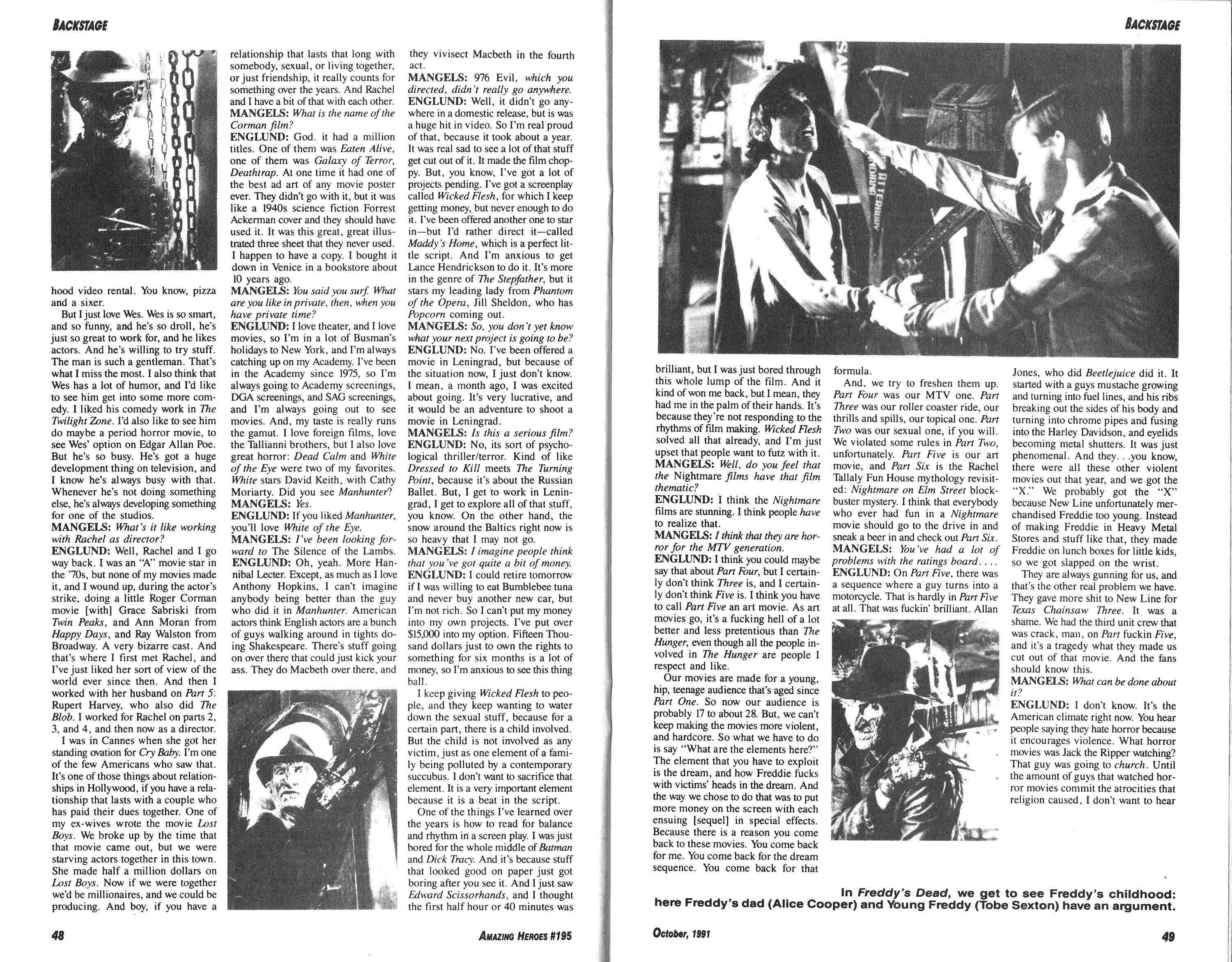 Read online Amazing Heroes comic -  Issue #195 - 25