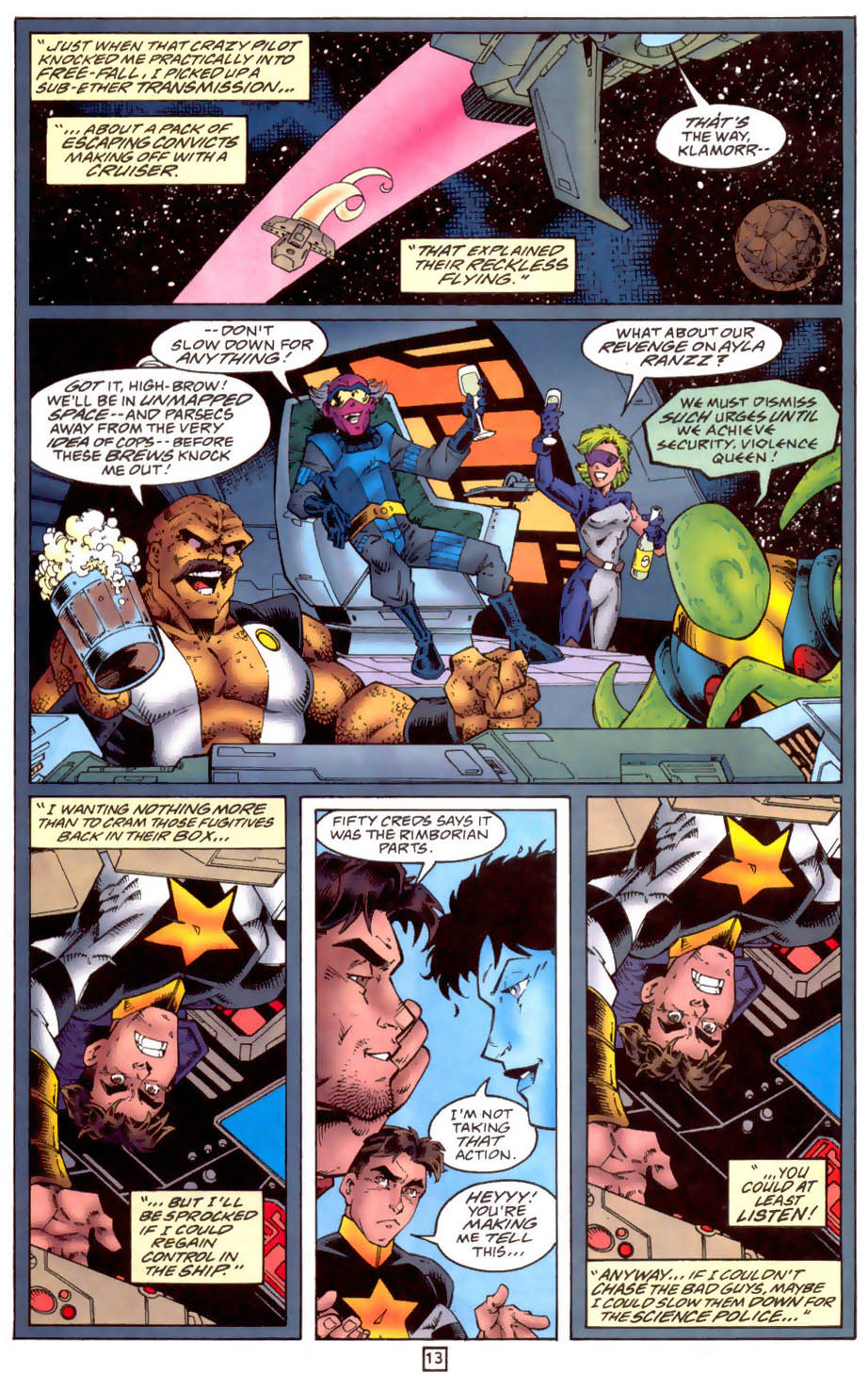 Read online Legends of the Legion comic -  Issue #4 - 13