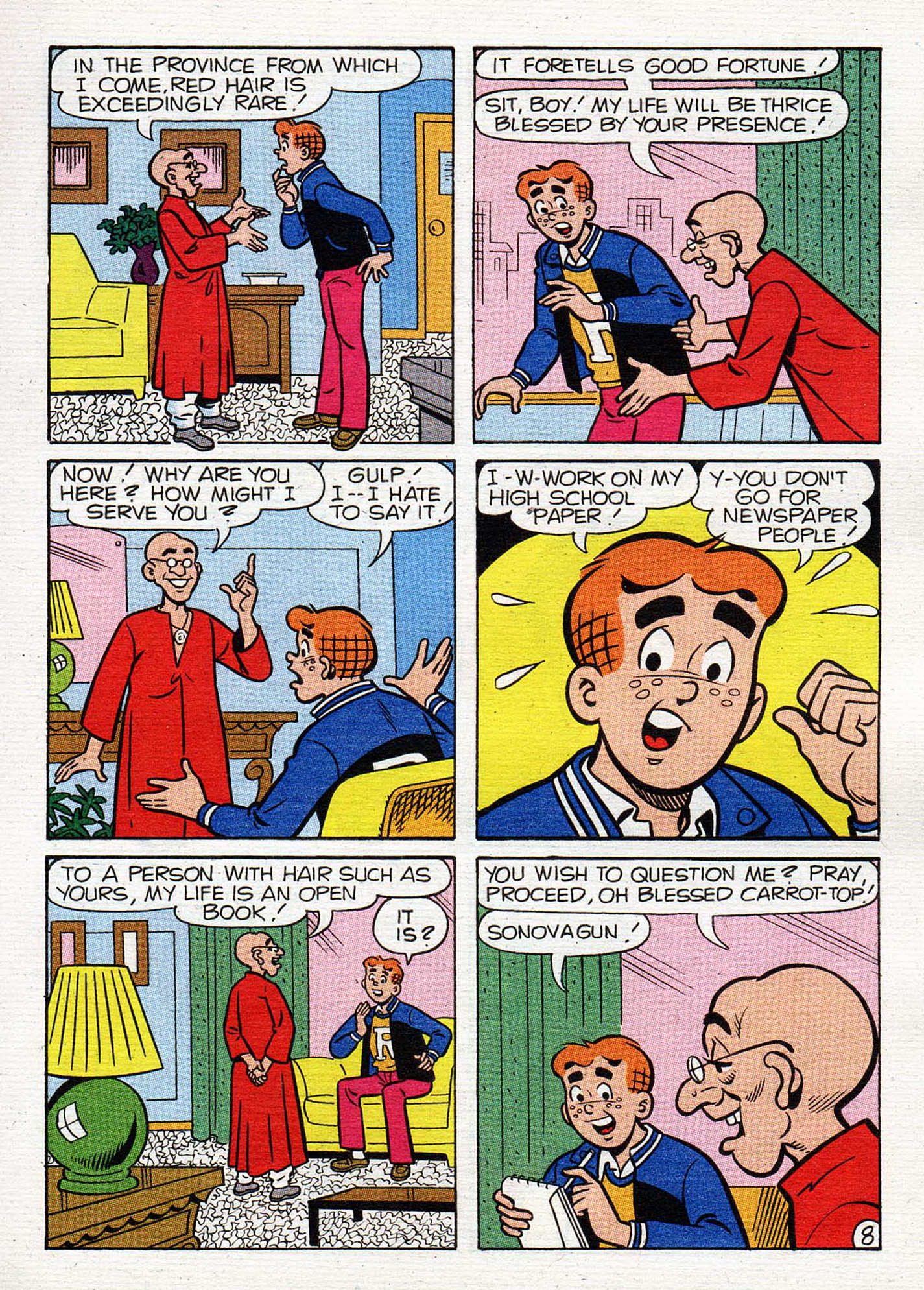 Read online Archie's Pals 'n' Gals Double Digest Magazine comic -  Issue #74 - 77