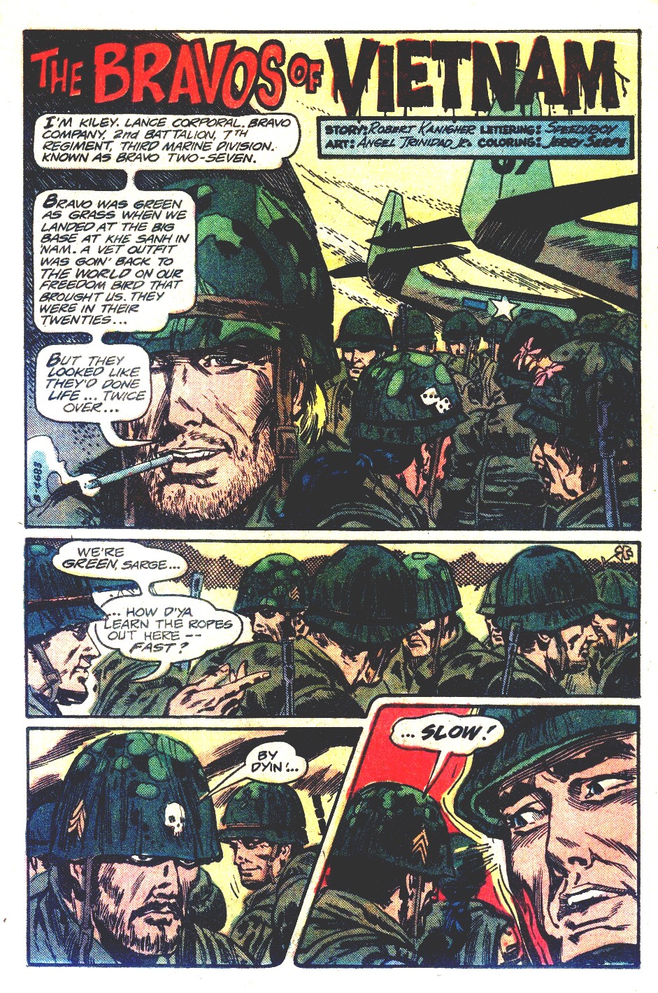 Read online G.I. Combat (1952) comic -  Issue #254 - 37