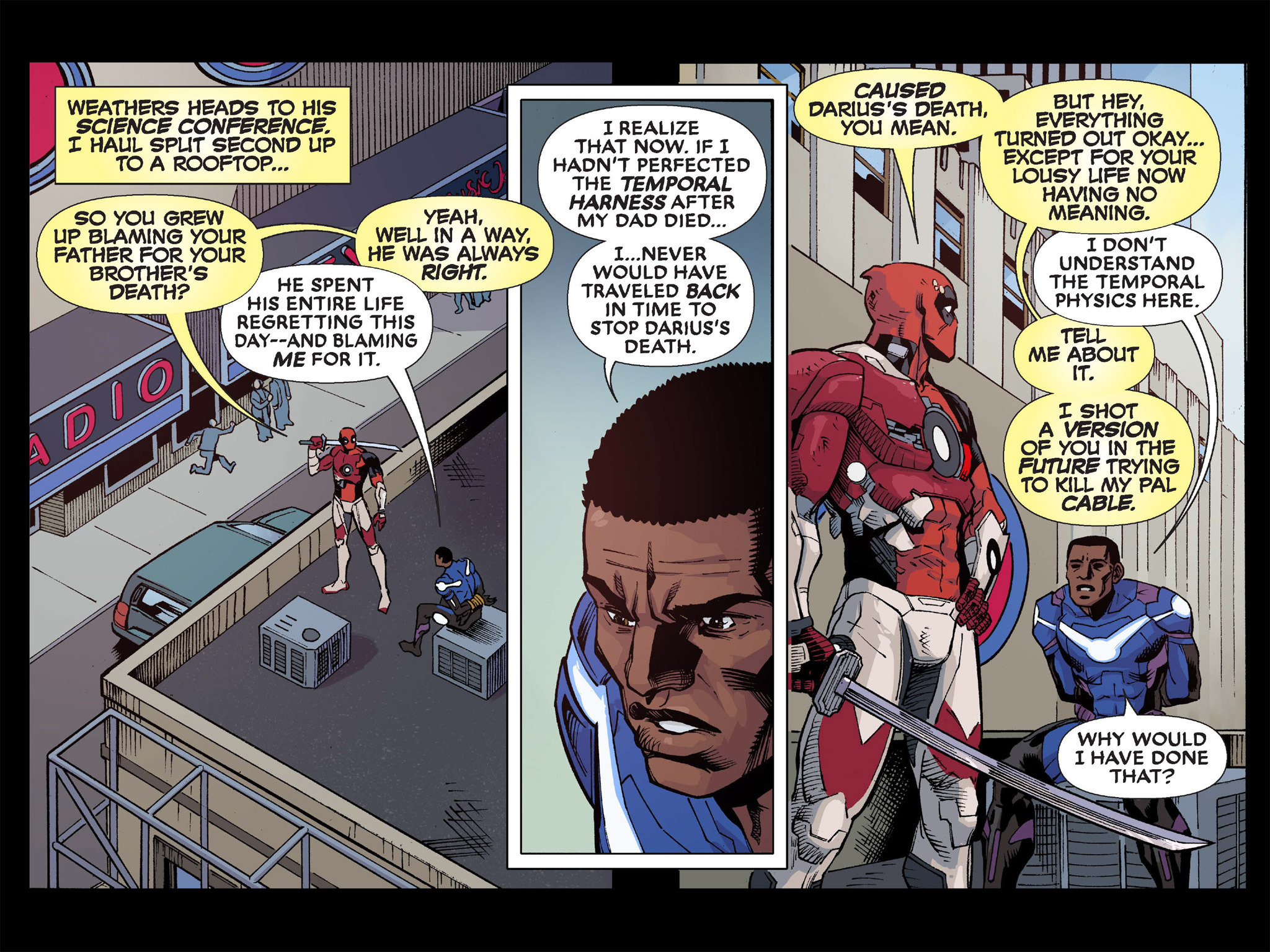 Read online Deadpool & Cable: Split Second Infinite Comic comic -  Issue #6 - 18