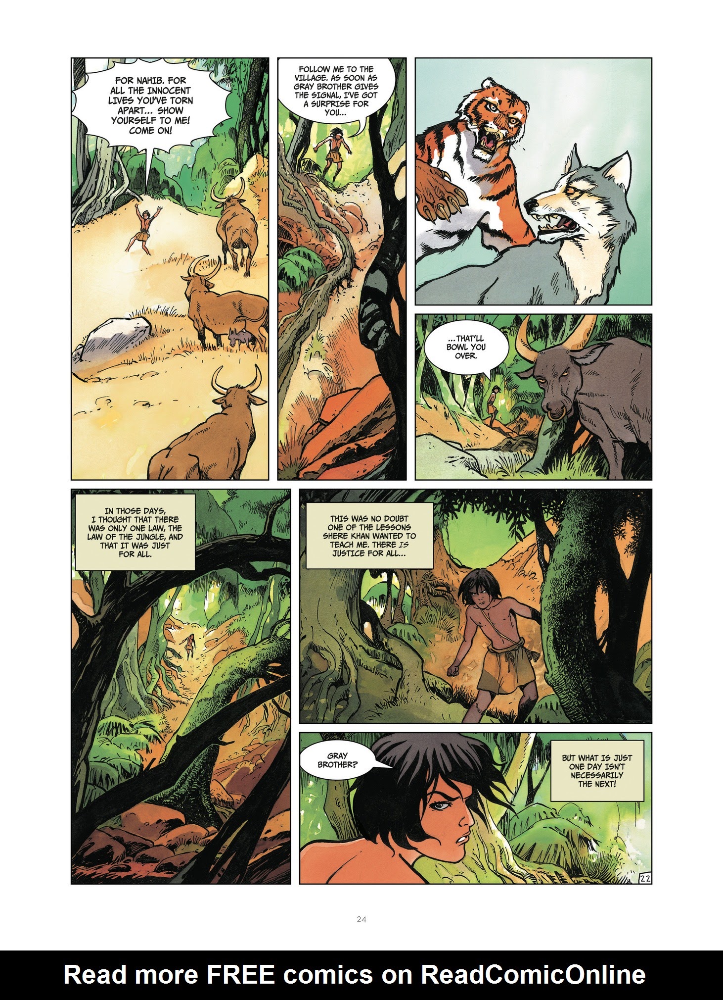 Read online The Last Jungle Book comic -  Issue #2 - 24