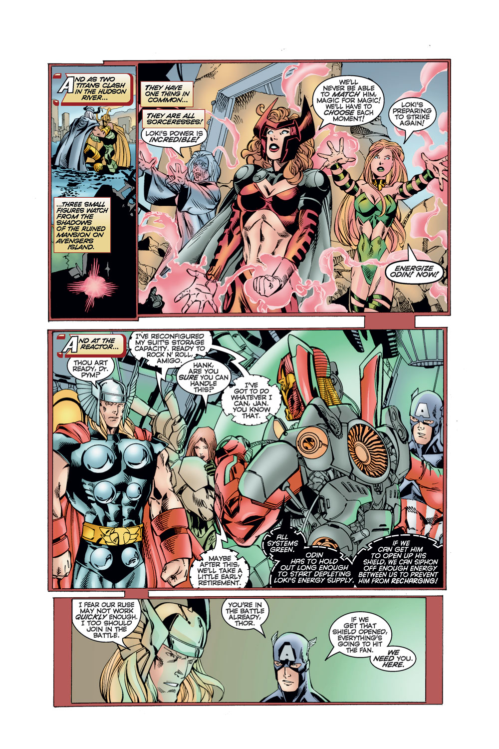 Read online Avengers (1996) comic -  Issue #11 - 14