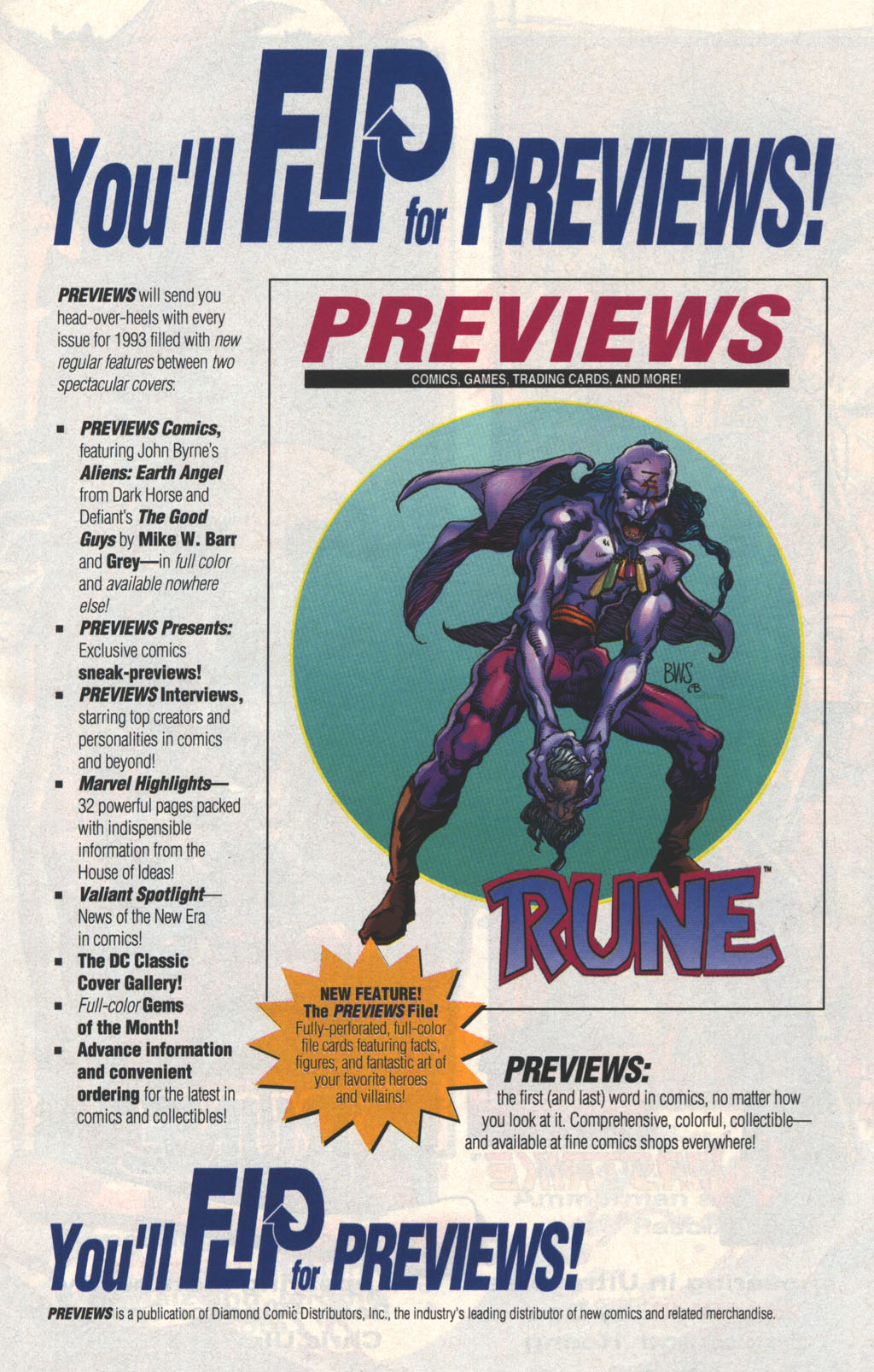 Read online Rune (1994) comic -  Issue # _Ashcan - 10