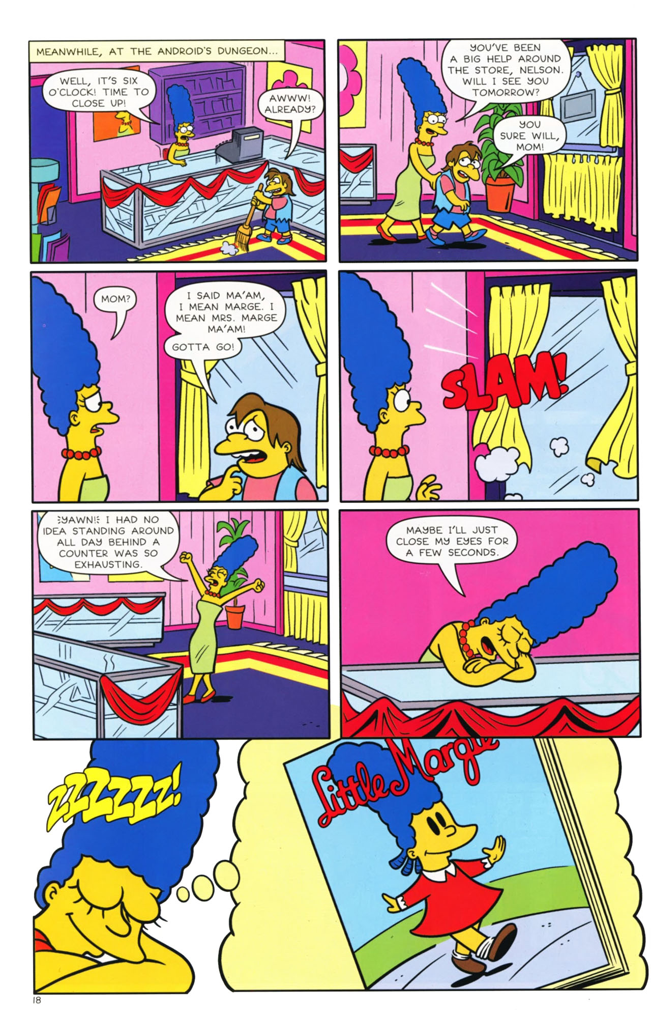 Read online Bongo Comics presents Comic Book Guy: The Comic Book comic -  Issue #3 - 14