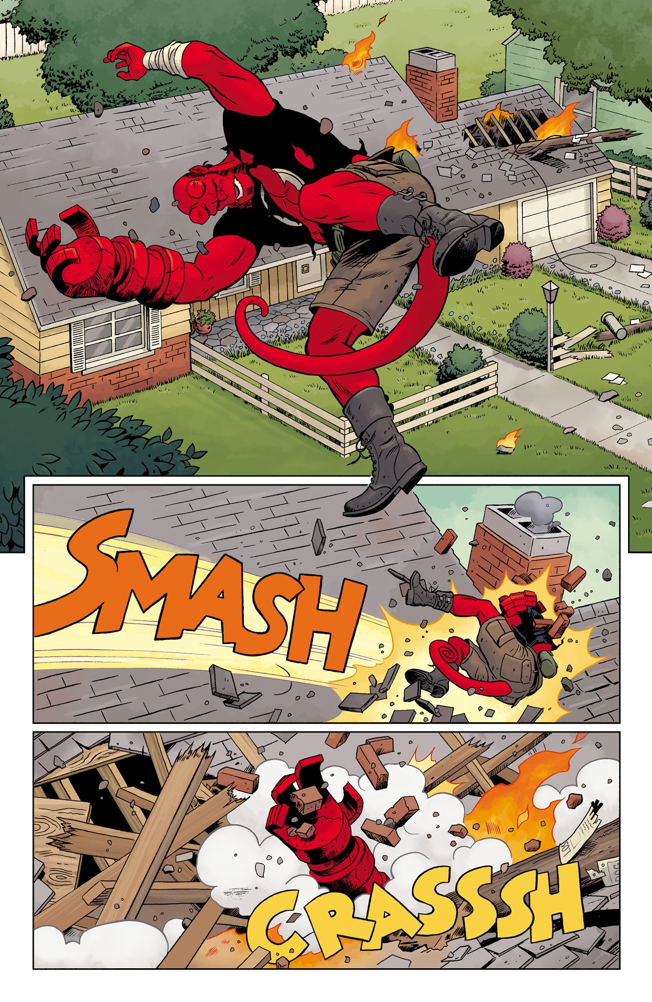 Read online Hellboy and the B.P.R.D.: 1953 - Beyond the Fences comic -  Issue #3 - 11