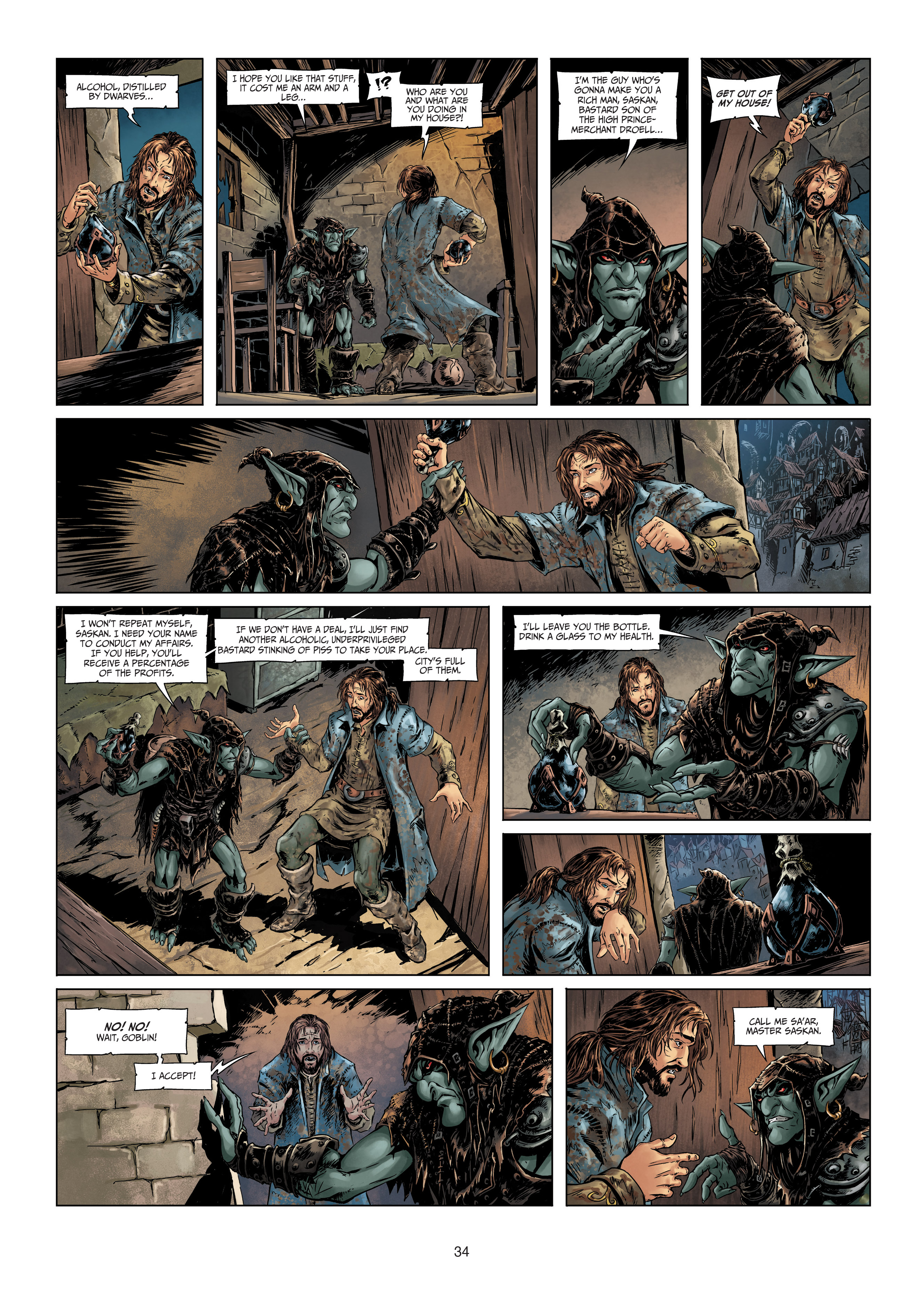 Read online Orcs & Goblins comic -  Issue #4 - 34