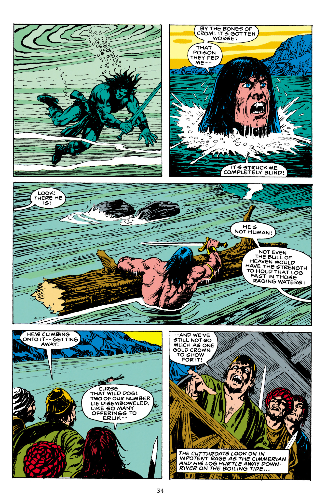 Read online The Chronicles of Conan comic -  Issue # TPB 29 (Part 1) - 35