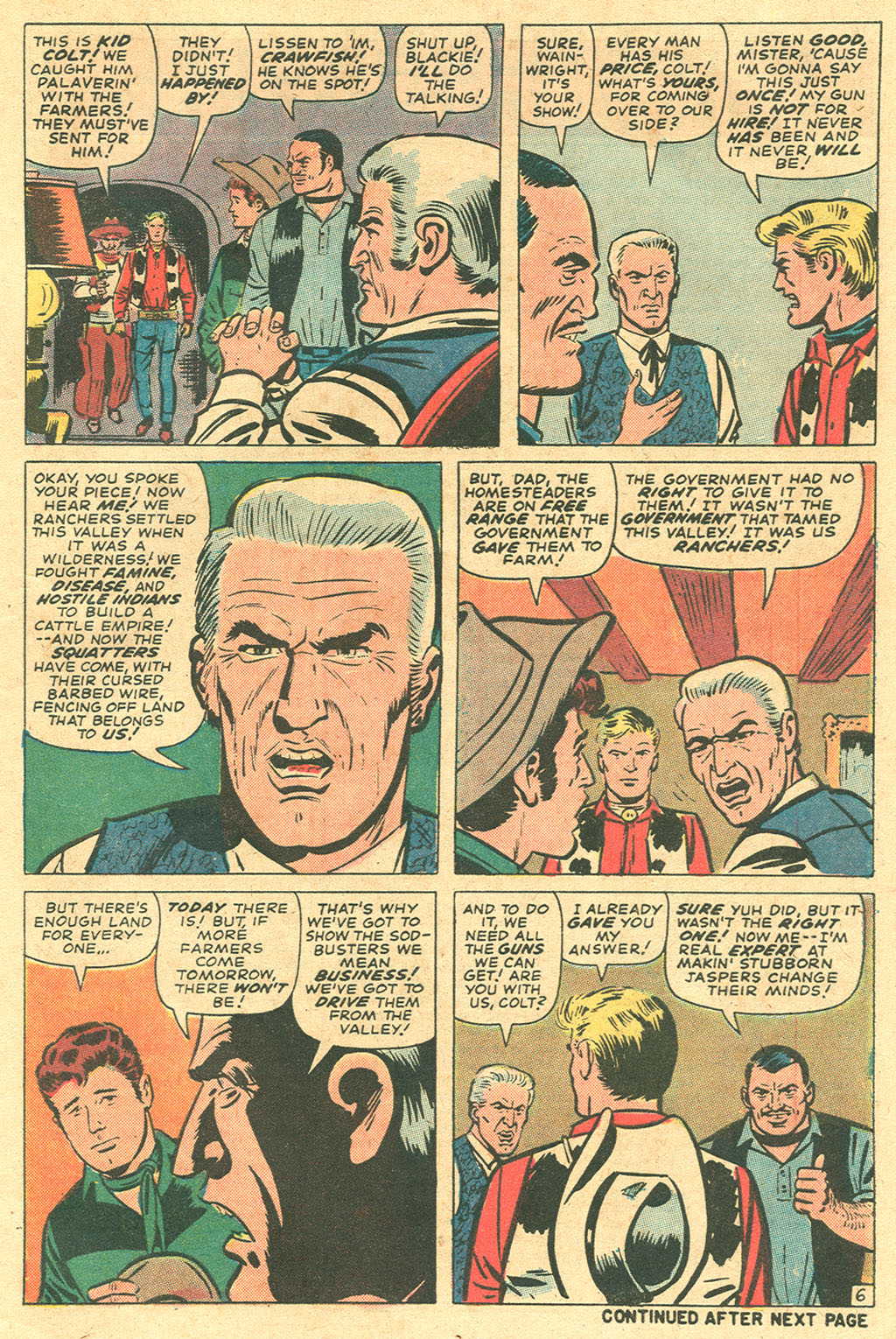 Read online Kid Colt Outlaw comic -  Issue #162 - 9