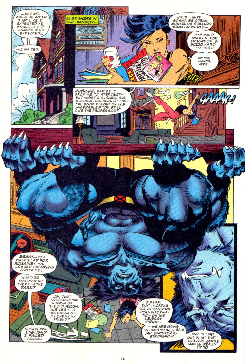 Read online X-Men (1991) comic -  Issue #33 - 12